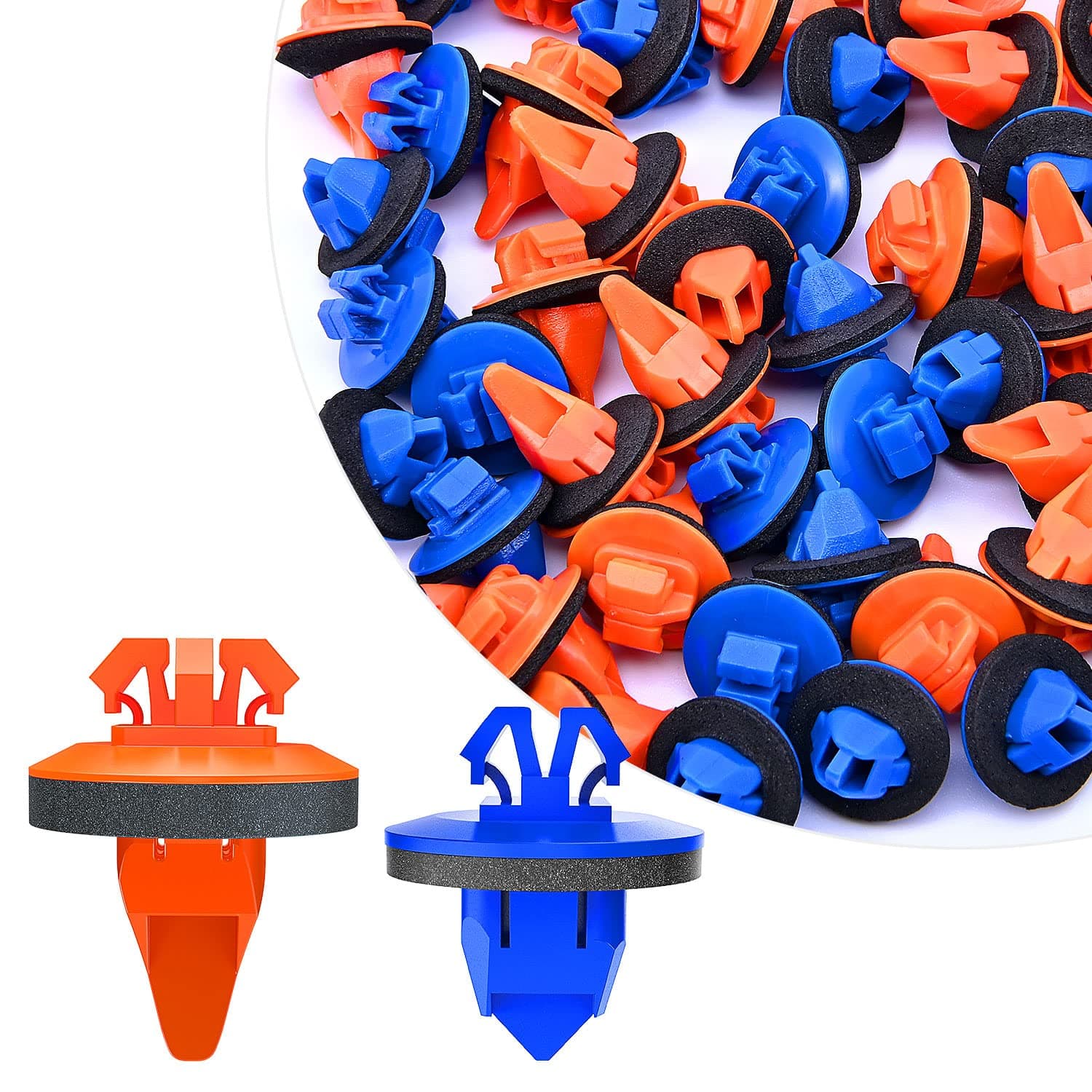 GOOACC 100pcs Fender Flare Clips Compatible for Toyota 4Runner FJ Cruiser Highlander RAV4 Tacoma, Replace 75495-35010 75397-35010