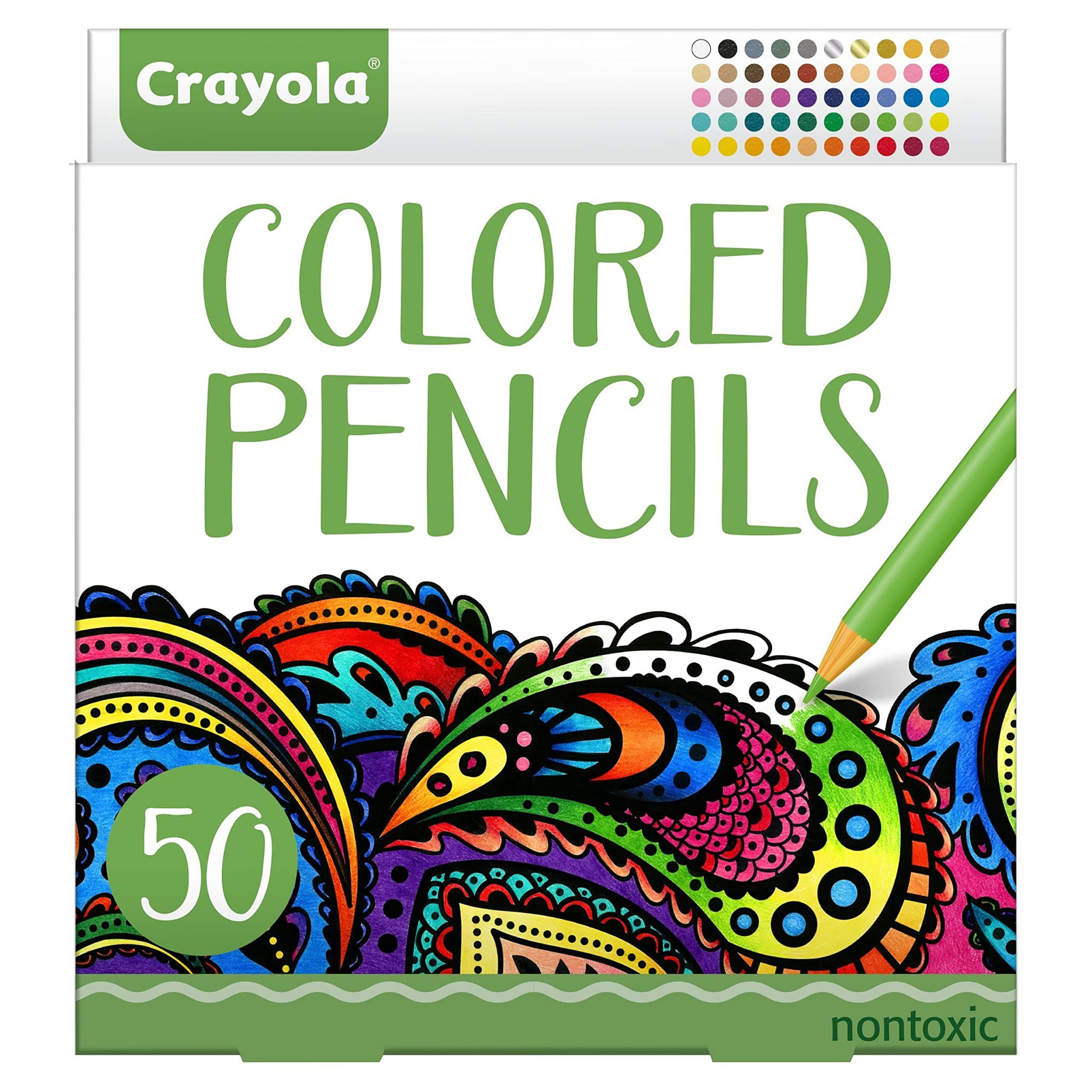 Crayola Pre-Sharpened Colored Pencils for Adult Coloring Books