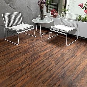 FLOREXPVinyl Flooring - Lino Flooring,Peel & Stick Floor Tiles Self Adhesive Floor Tiles,2mm 36pcs Waterproof for Kitchen Living Room Floor Plank(5.02m²,Honduras Rosewood)