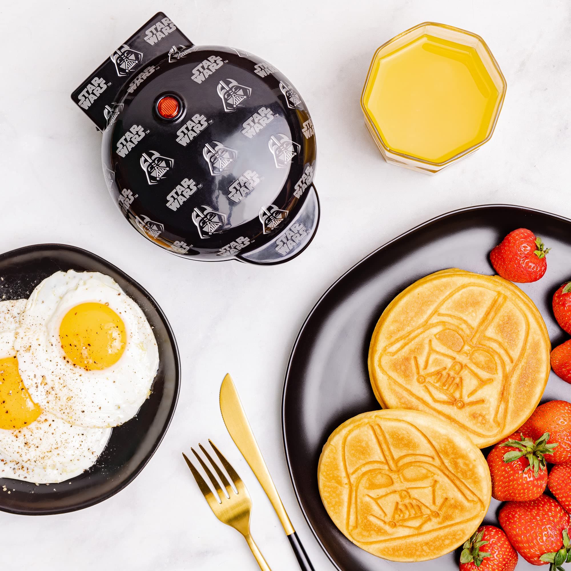 Darth Vader Mini Waffle Maker - Star Wars Small Kitchen Appliance