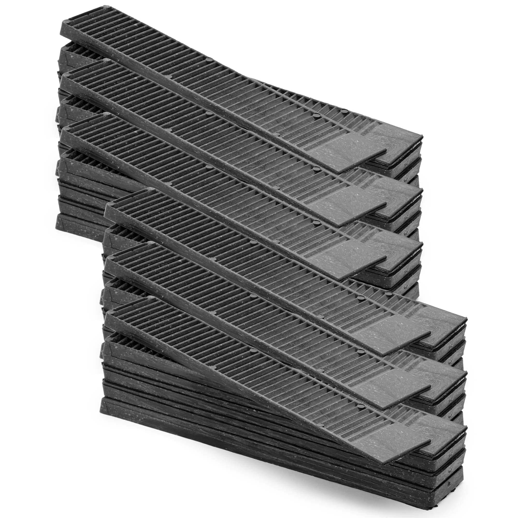 Composite Shims (36 Pack) - Hard Composite Shims for Home Improvement - Never Rot for Leveling - Restaurant Table Levelers - Table Wedges - Toilet Levelers - DIY Furniture Levelers