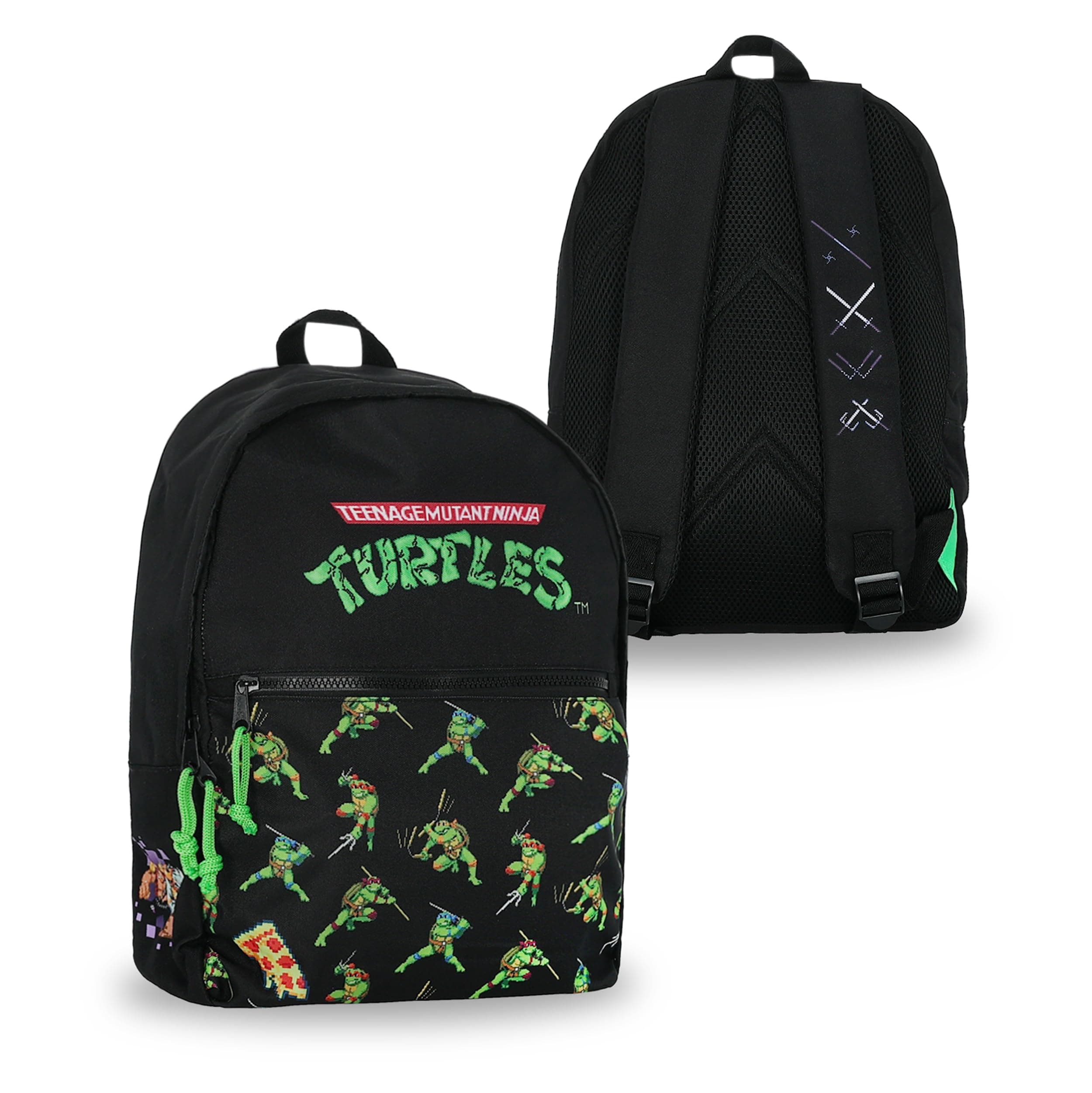 Blue Sky StudiosBlue Sky Studios TMNT Backpack - Teenage Mutant Ninja Turtles Shell-Tastic School Bag