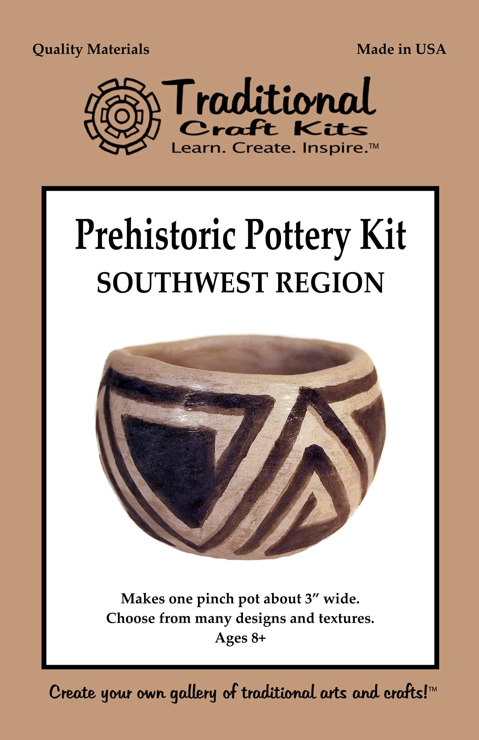 Prehistoric Pottery Kit - Southwest Region
