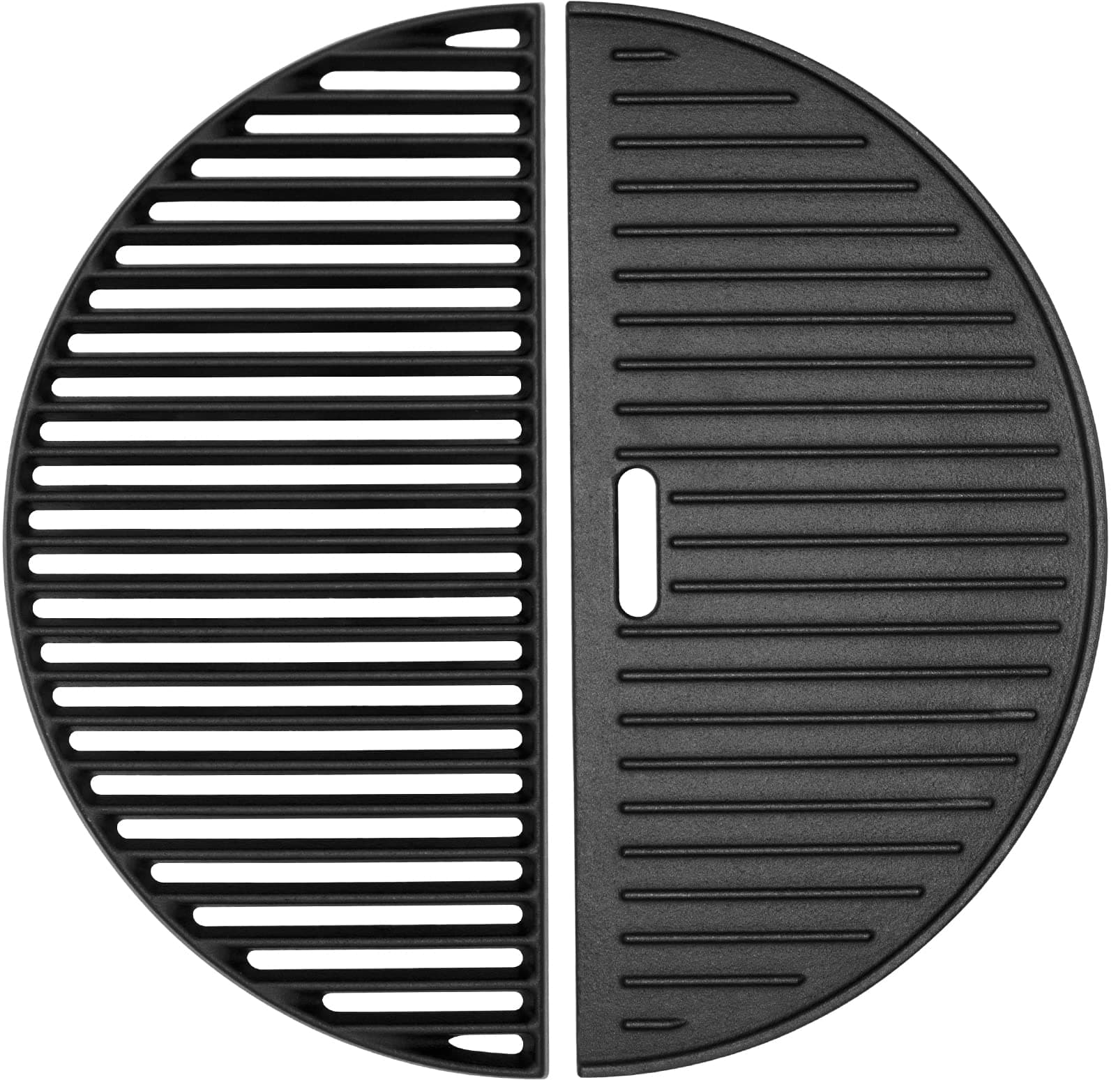 18" Grill Grate & Griddle Replacement for Kamado Joe Grill Accessories Classic III, II, I Stand-Alone, Solo Stove, for Large Big Green Egg Cast Iron Grate, Vision Grill Parts VGKSS-CC2, B-11N1A1-Y2A