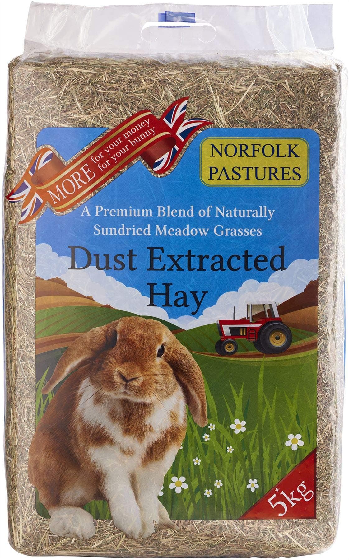 Premium Dust Extracted Hay for Small Animals XL Pack