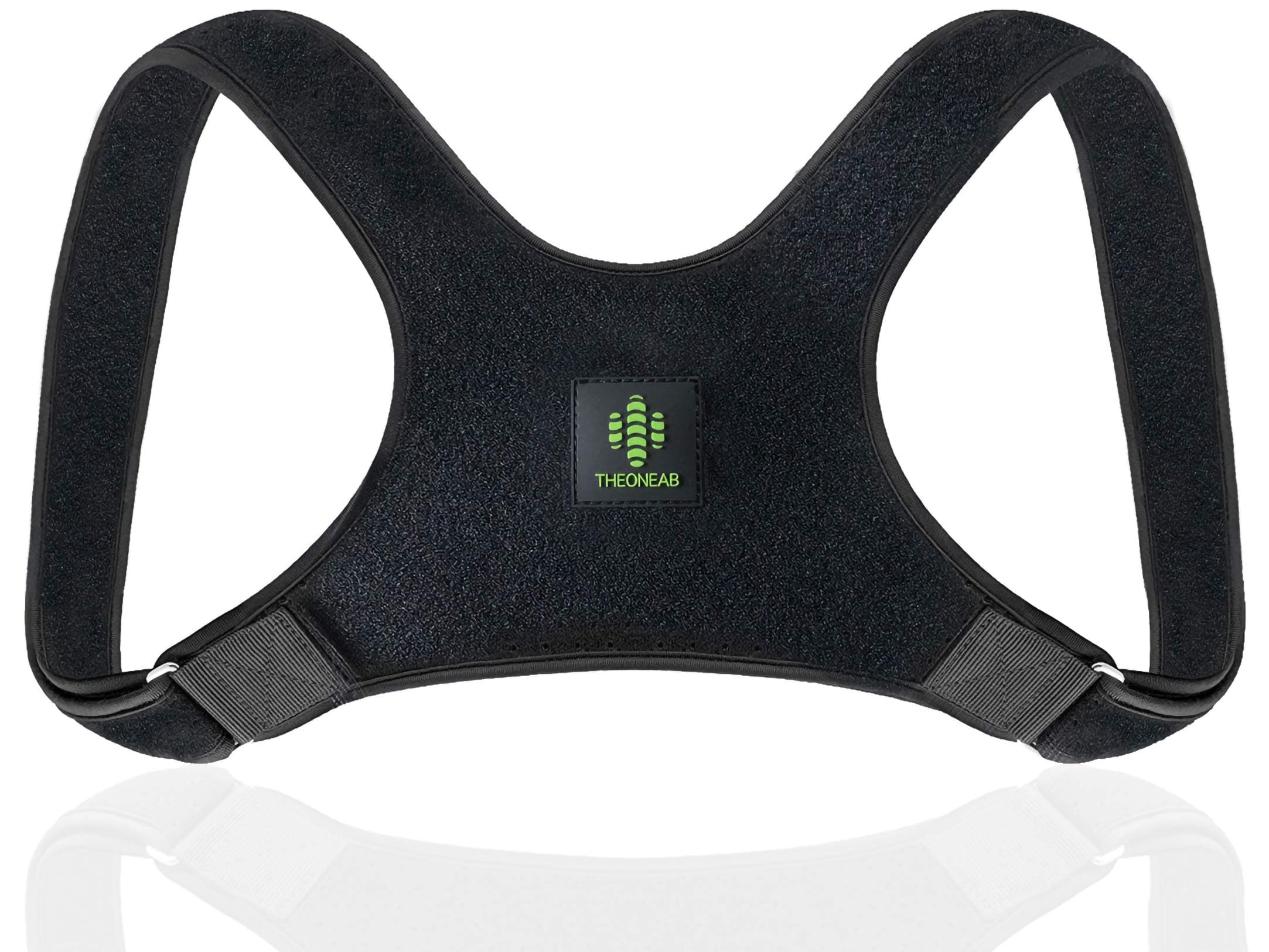 THEONEAB Posture Corrector for Women & Men | Comfortable Upper Back Brace | Posture Support | Kyphosis Brace | Posture Brace | Adjustable Posture Correct Brace (S)