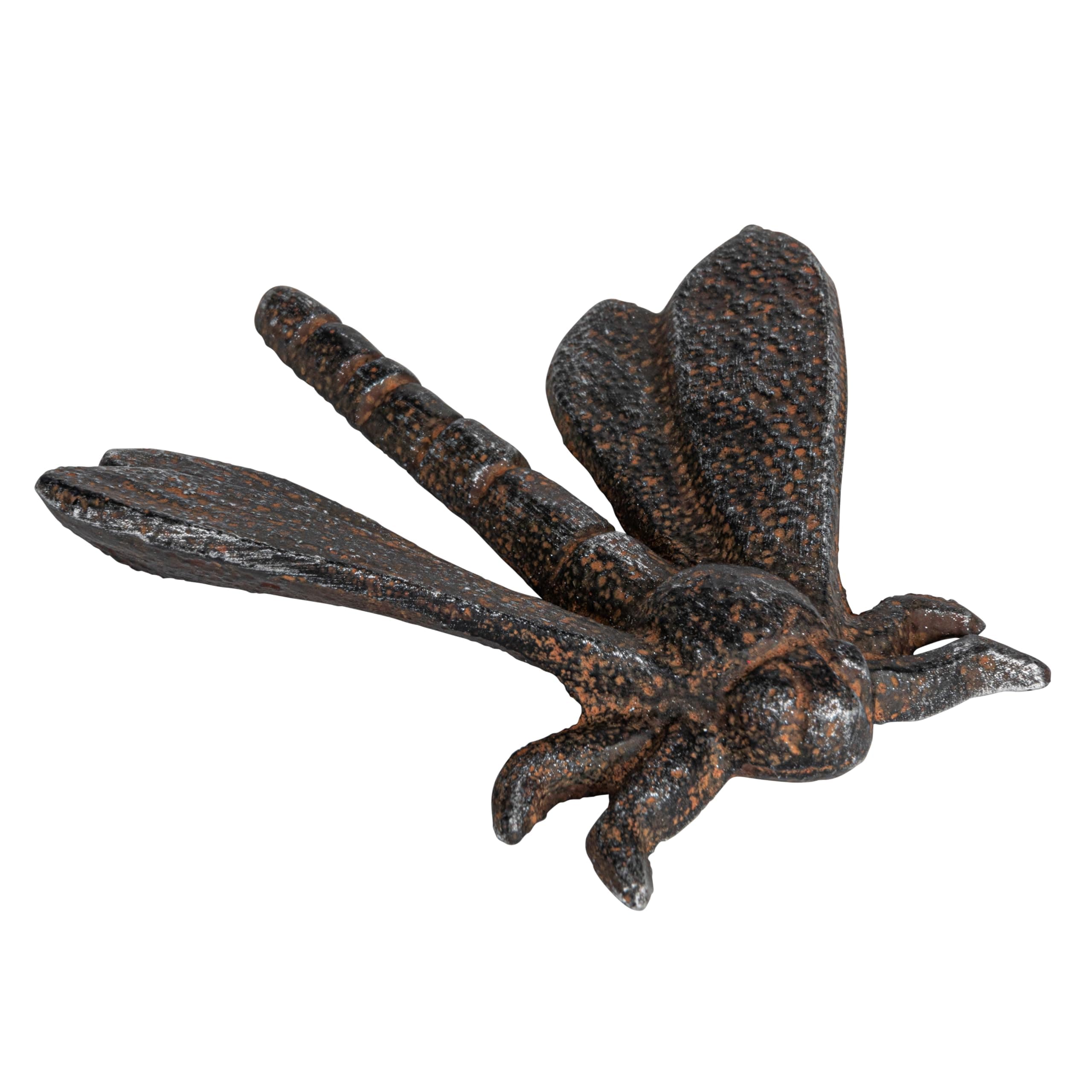 Creative Co-Op Cast Metal Dragonfly Accent Décor, Brown