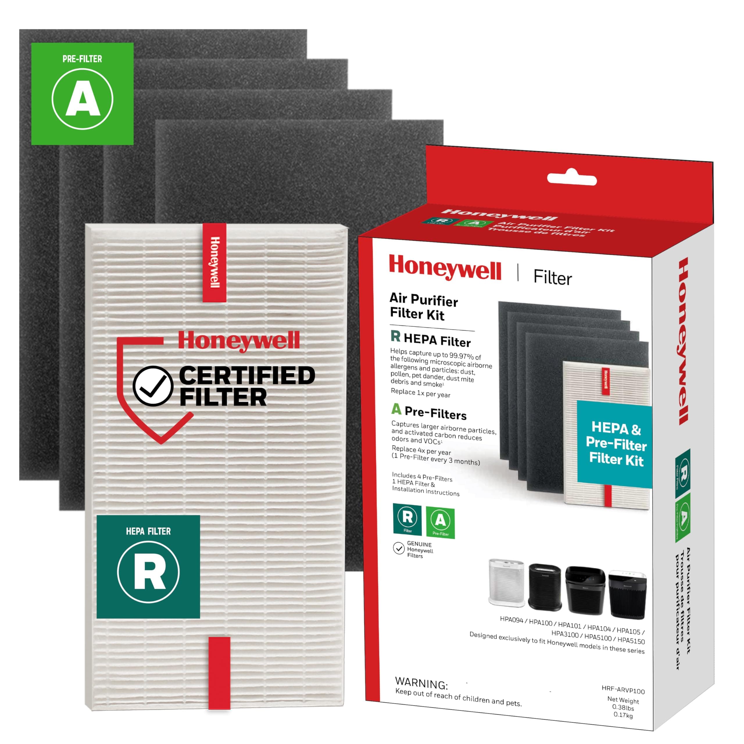 Honeywell air Purifier Filter, Grey