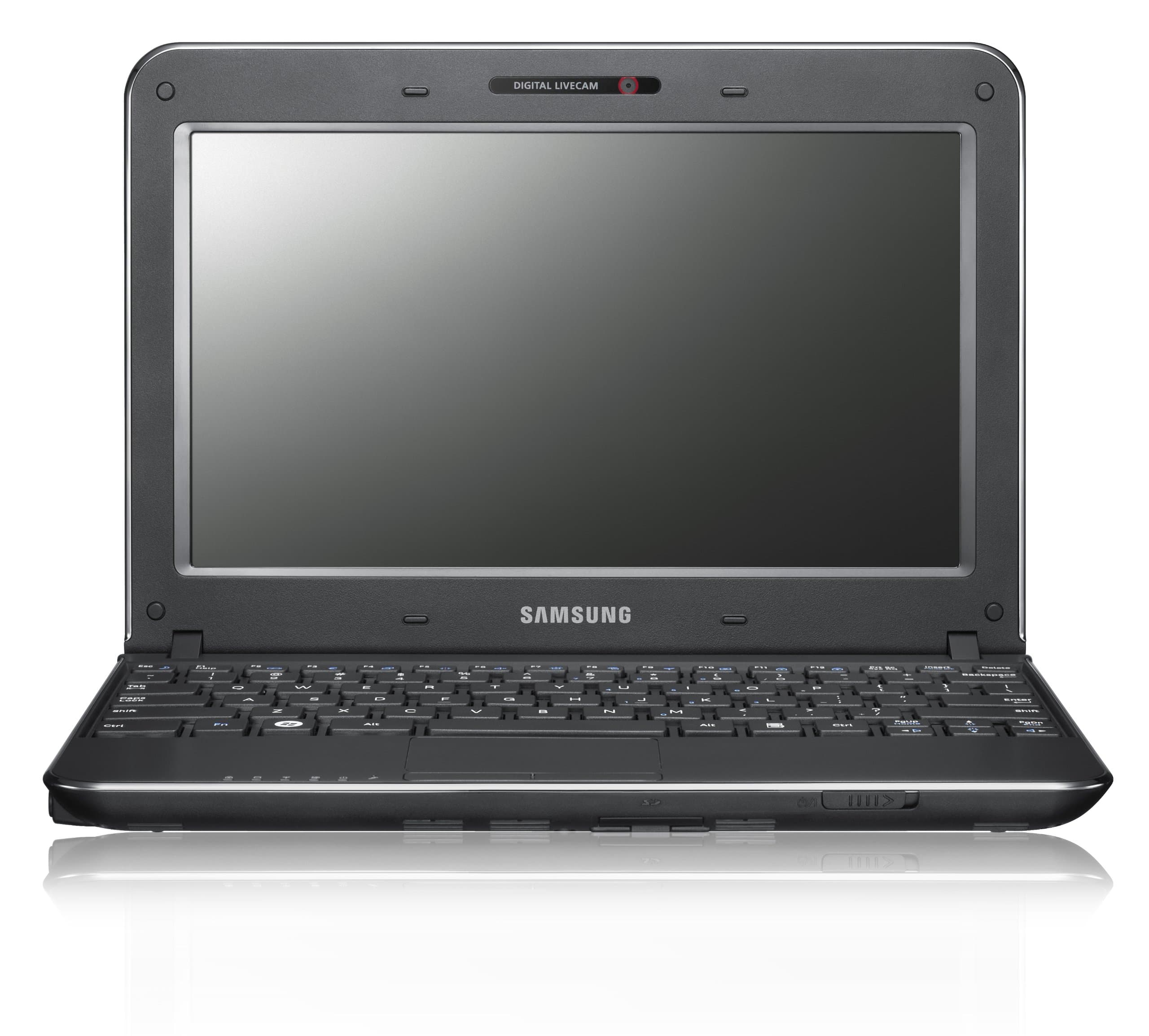 Samsung N220 10.1-inch Netbook (Intel Atom N450 1.66 GHz Processor, 1 GB RAM, 250 GB HDD, 6 Cell Battery, up to 11.2 Hours, Webcam, Windows 7 Starter,Green/Black)