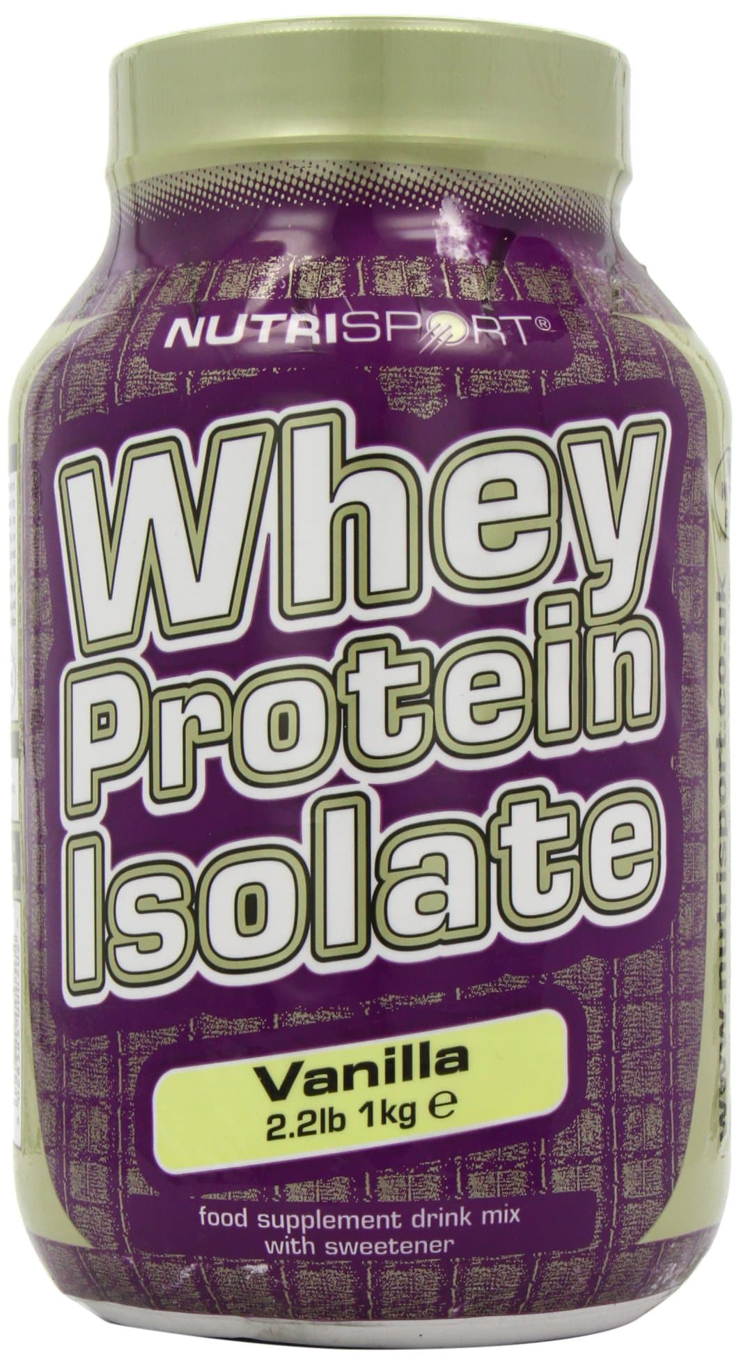 NutrisportWhey Protein Isolate - 1kg Tub - Vanilla