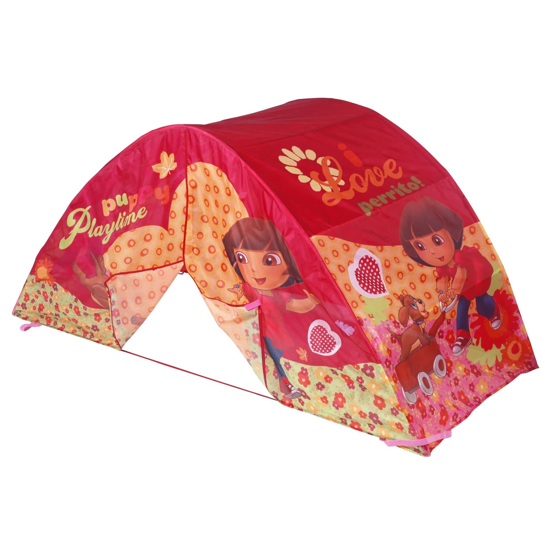Dora the Explorer Twin Bed Topper Lighted Play Tent