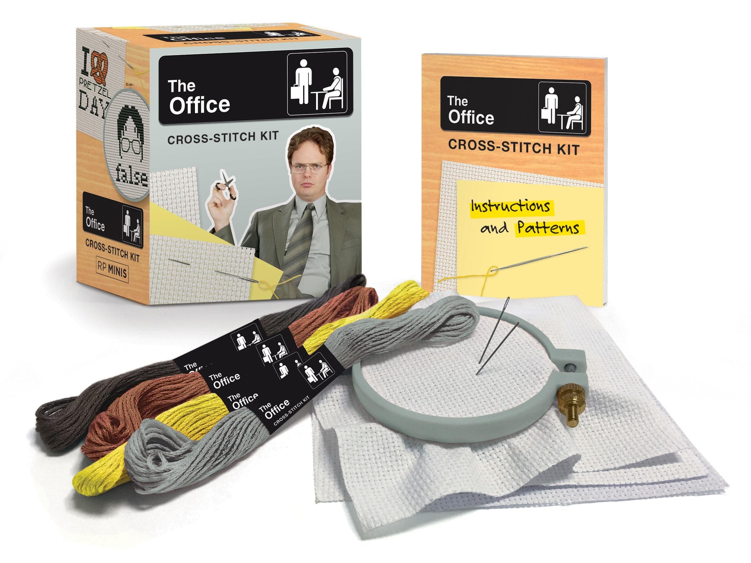 RUNNING PRESS MINI EDITIONS The Office Cross-Stitch Kit