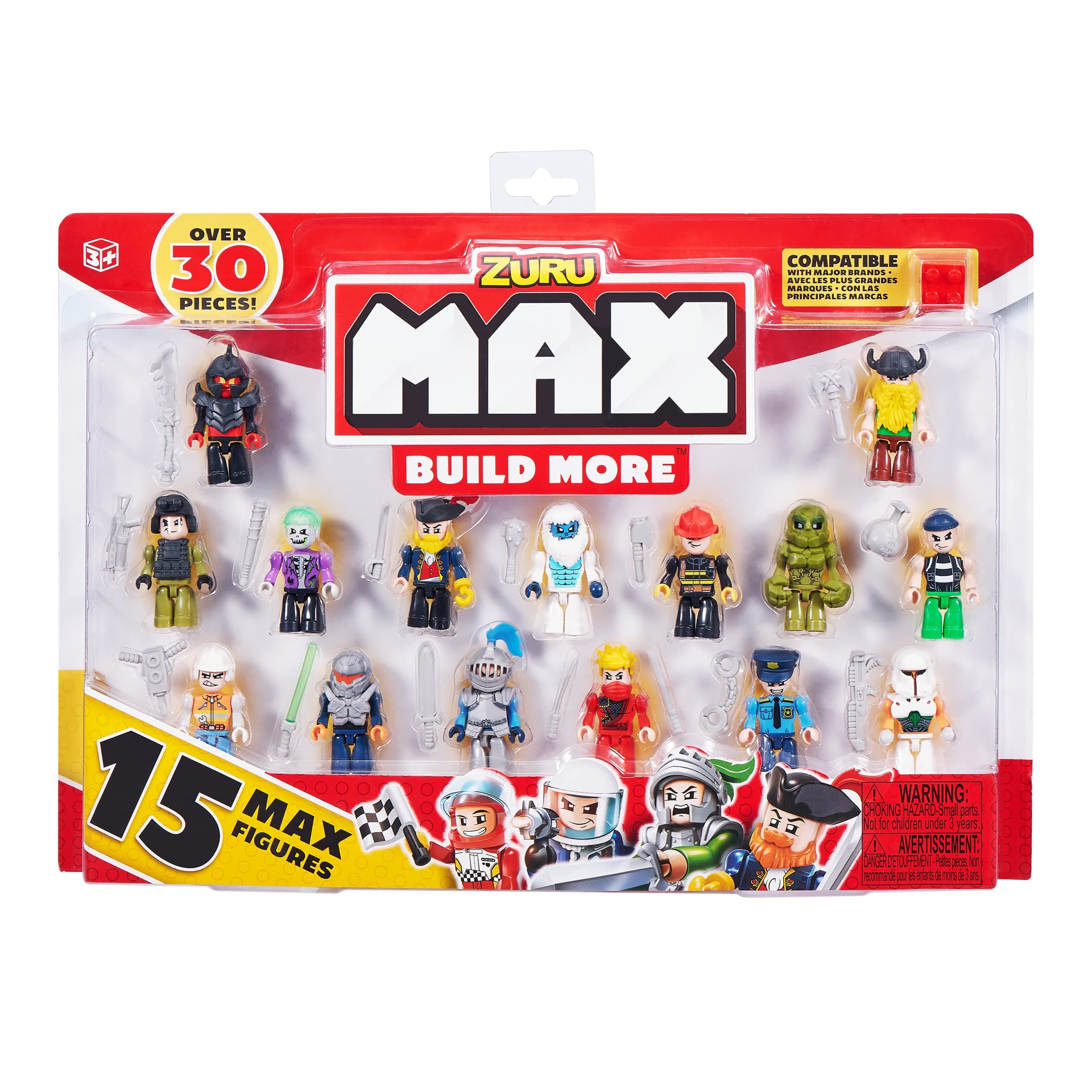 Max Build More ZURU Mini Figure Set - 15 Figures (Styles Vary) 8344
