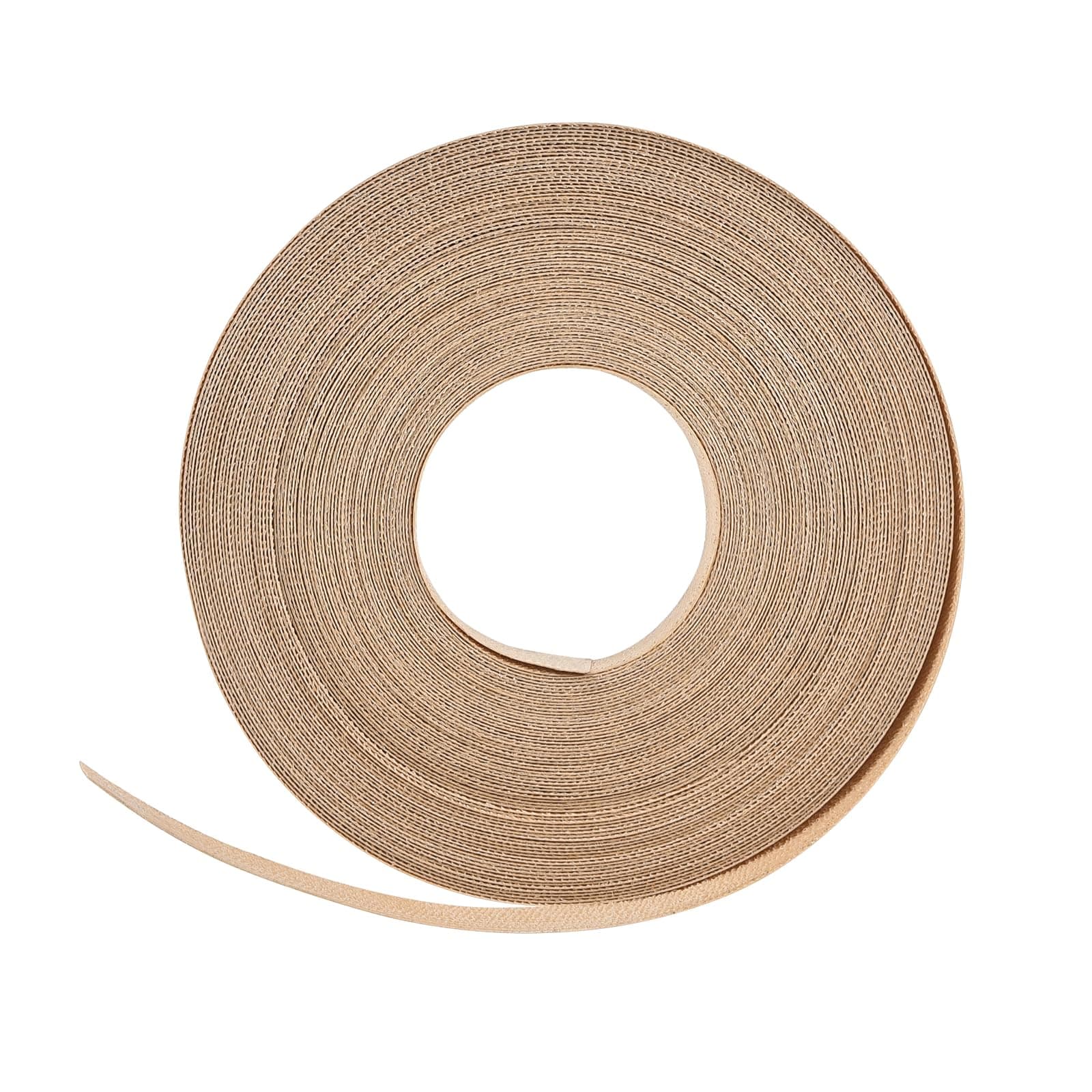 Birch Edge Banding, 3/4 Inch x 50 ft Roll Pre-Glued Iron On Wood Veneer Edging Banding Tape with Hot Melt Adhesive Flexible Edge Band for DIY & Professional Projects