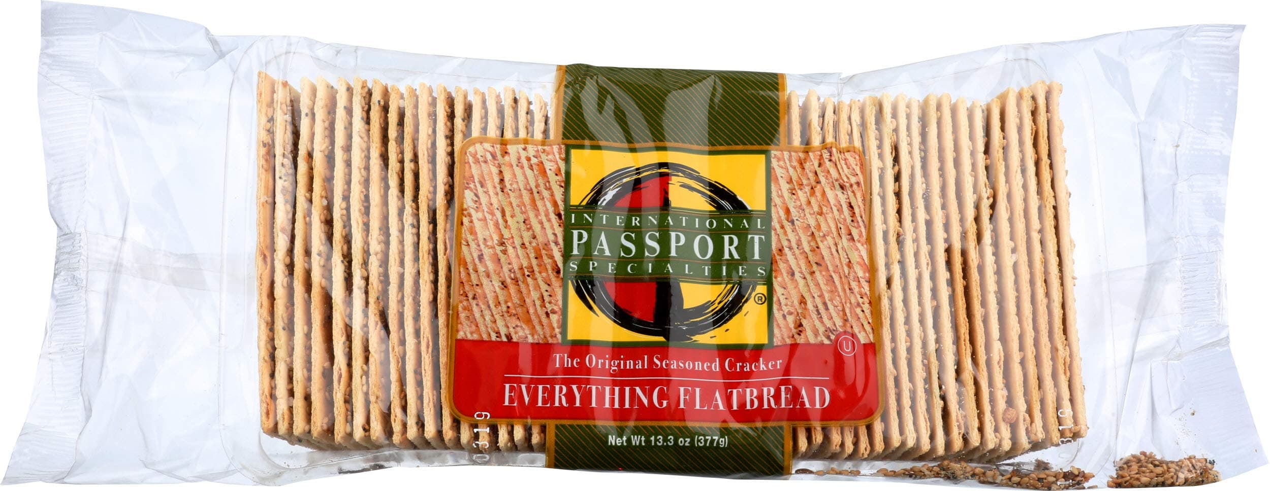Passport Foods, Everything Flatbreads, 13.3 Ounce