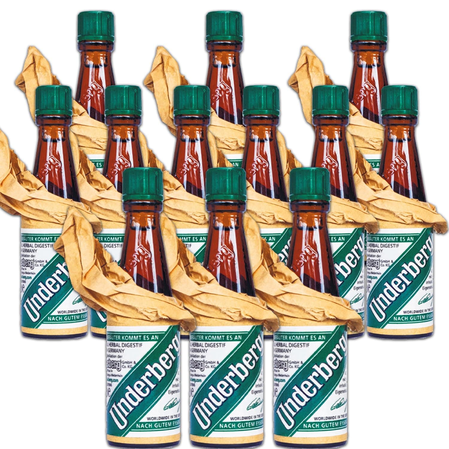 Underberg Natural Herb Bitters 12pk, 67 fl oz (20ml)