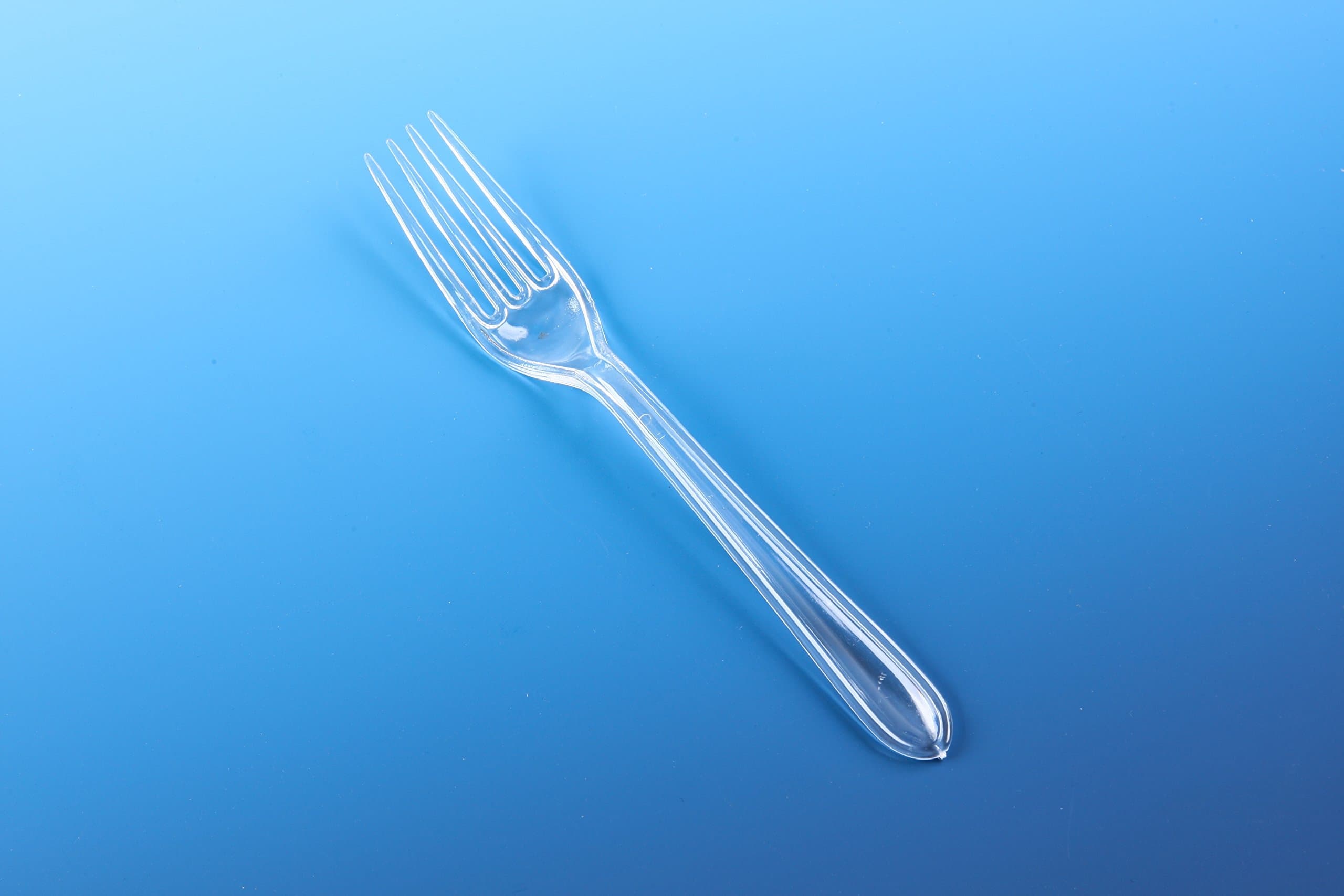 Reusable Clear Heavy Duty Plastic Cutlery (50 Forks)