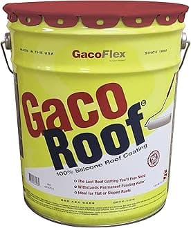 GACO WESTERN GacoRoof Silicone Roof Coating 5 Gallon Red