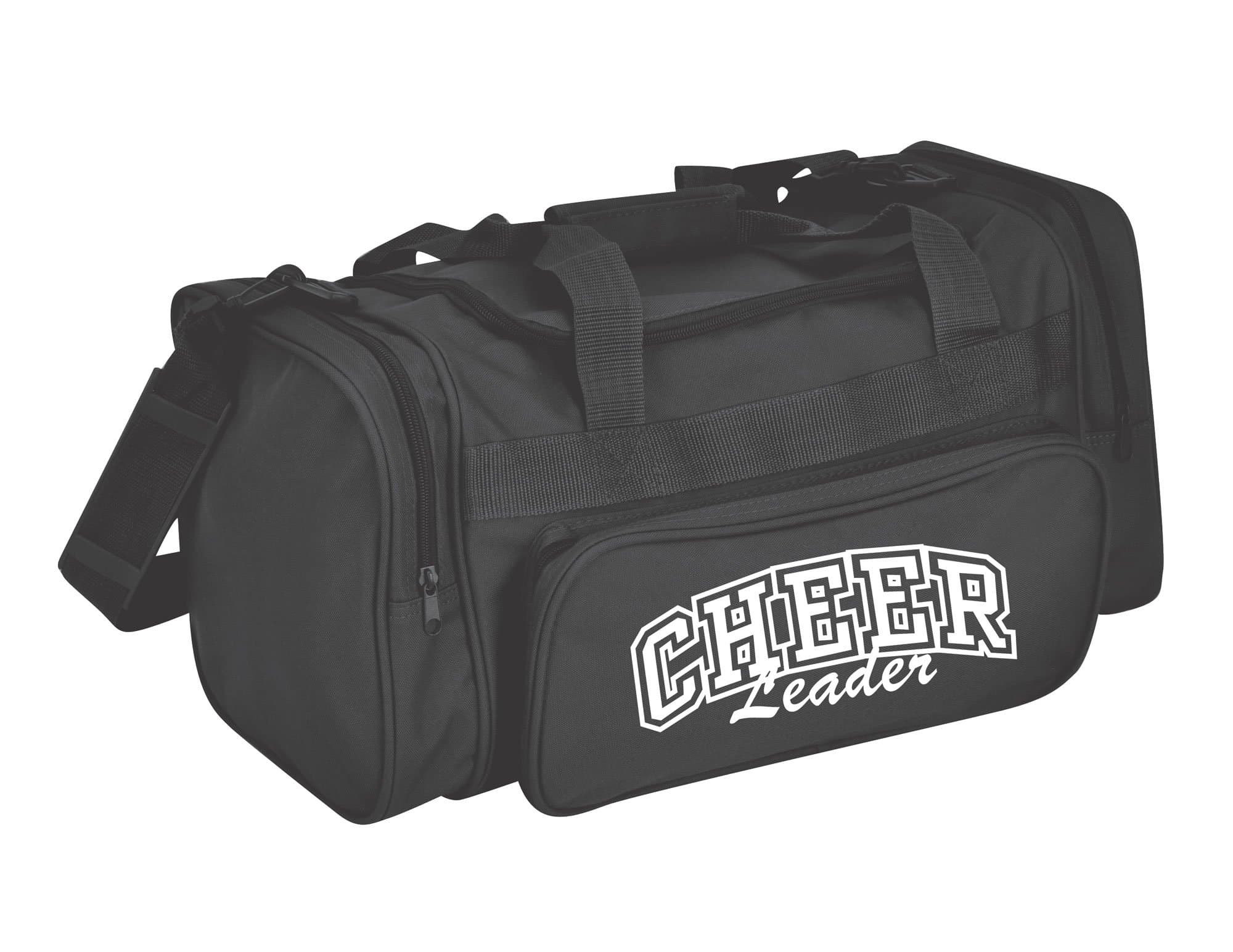 Durable Canvas Cheerleader Duffel Bag by Getz - Black