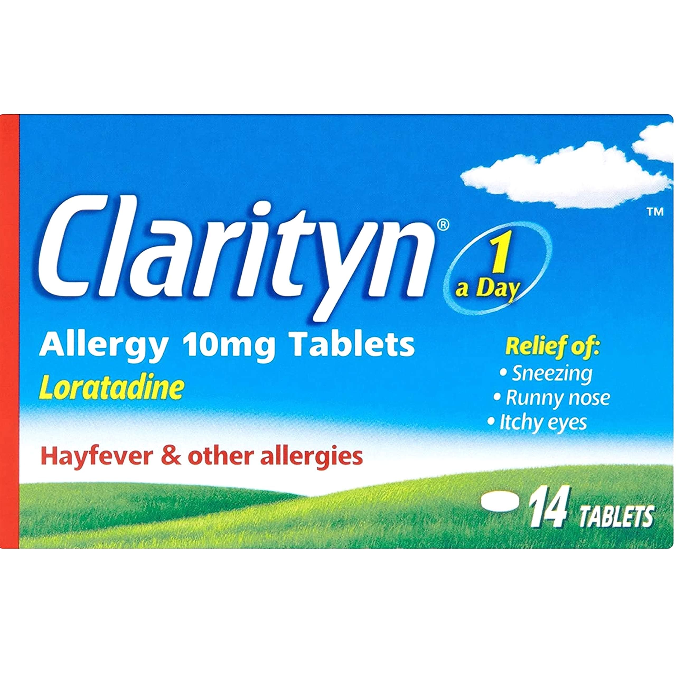 Clarityn Allergy 10mg Tablets 14 Pack