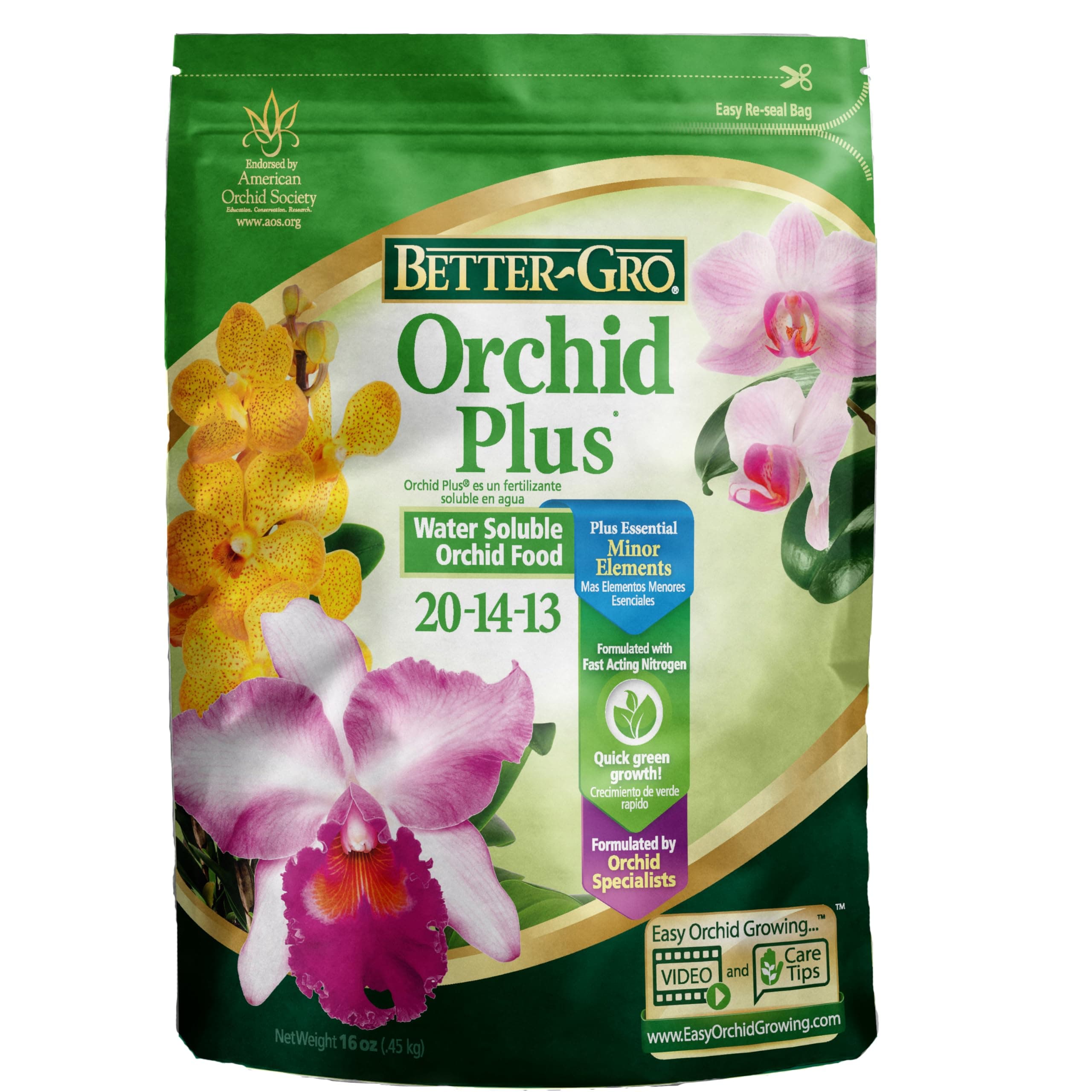 Sun Bulb 8303 Better Gro Orchid Plus, 16-Ounce