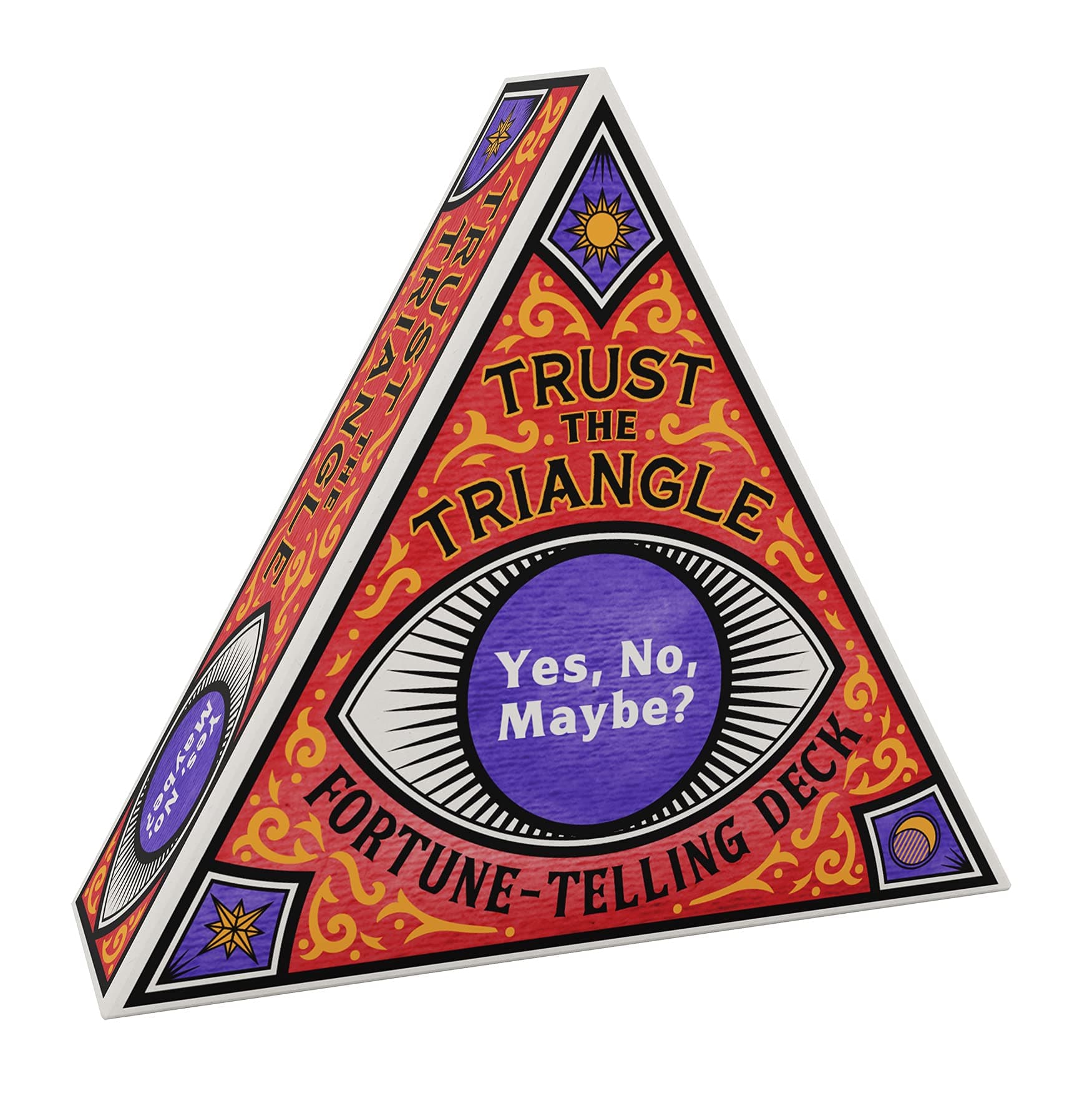 Chronicle Books Trust the Triangle Fortune-Telling Deck: Yes, No, Maybe?