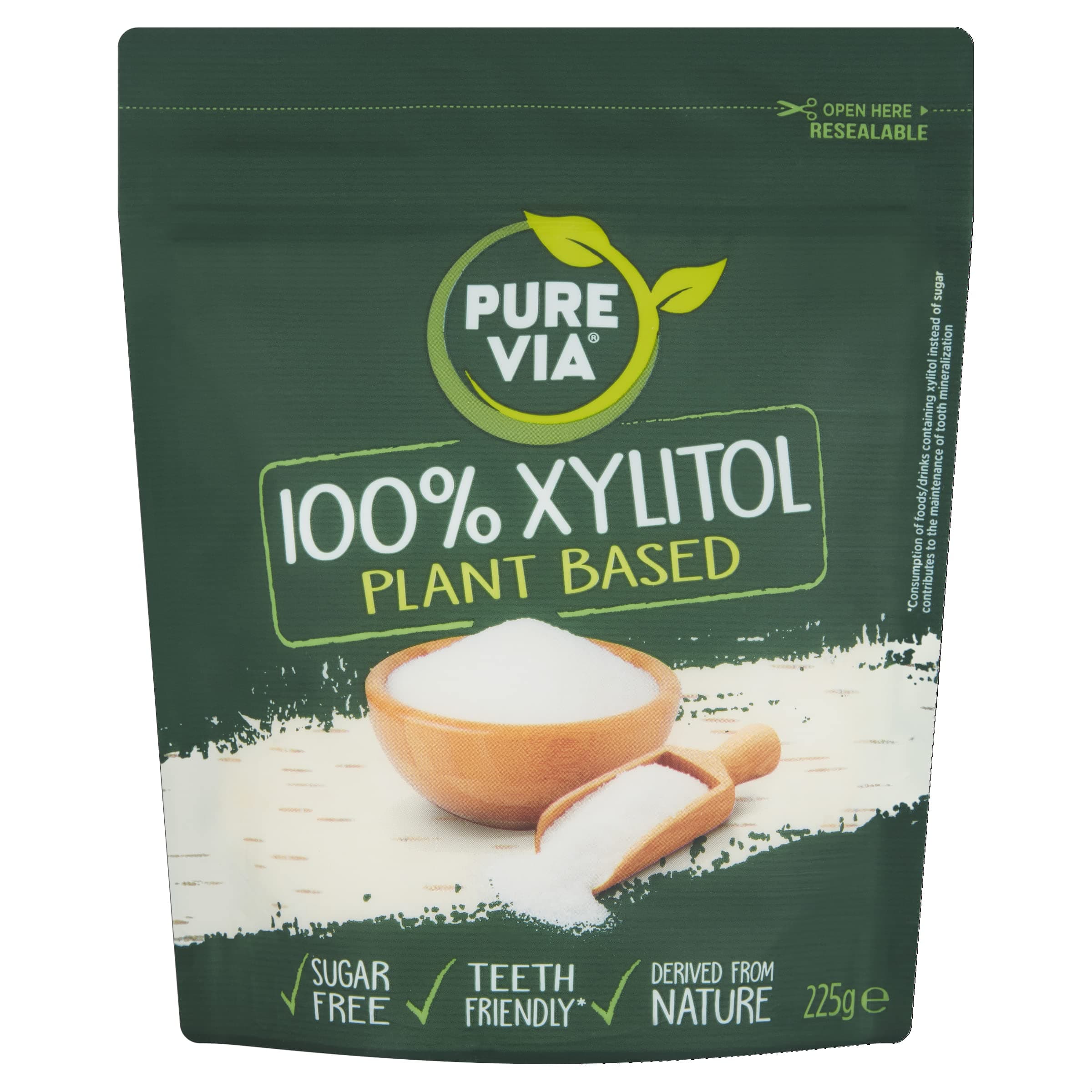 PURE VIA 100% XYLITOL 225G