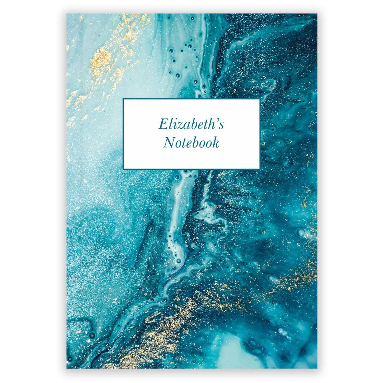 Personalised 60 Page A4 Notebook by Paper Themes - Ocean