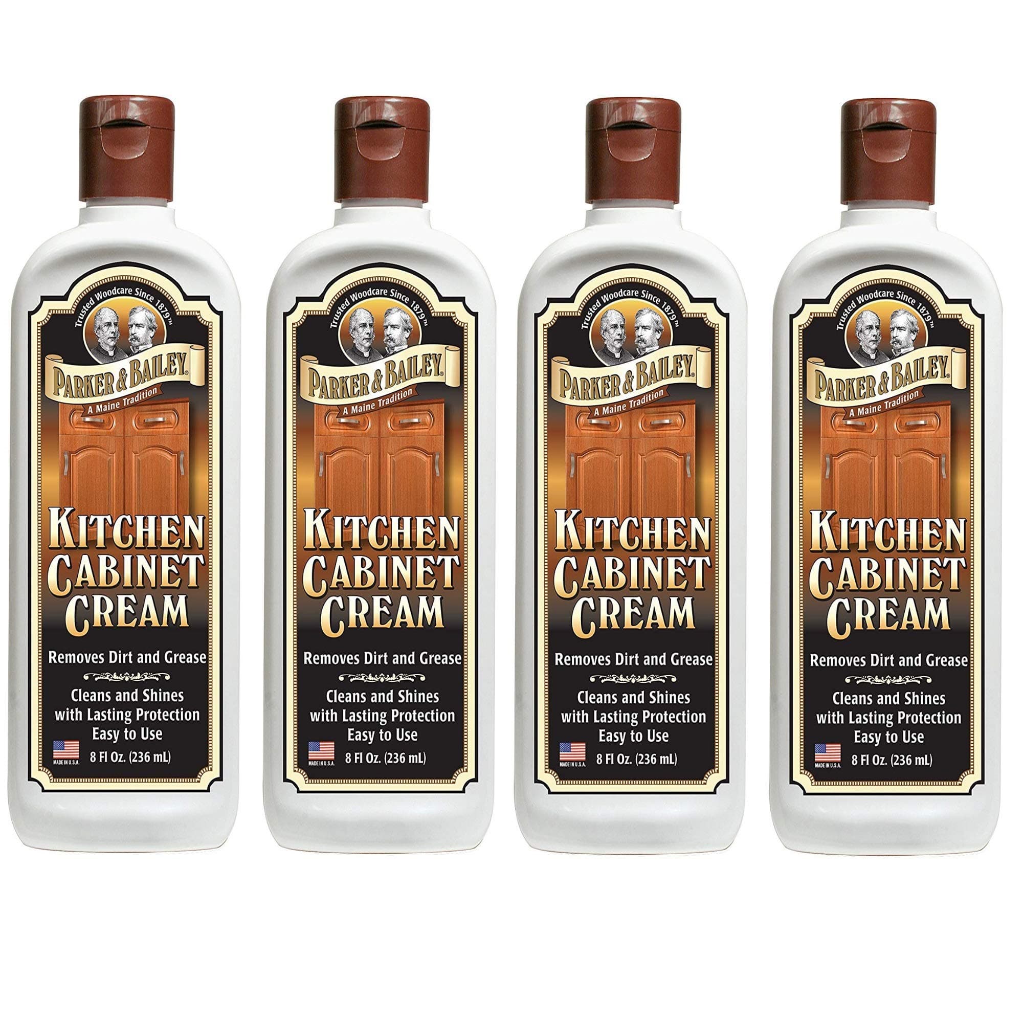 Parker & Bailey Kitchen Cabinet Cream 8oz, 4 PACK