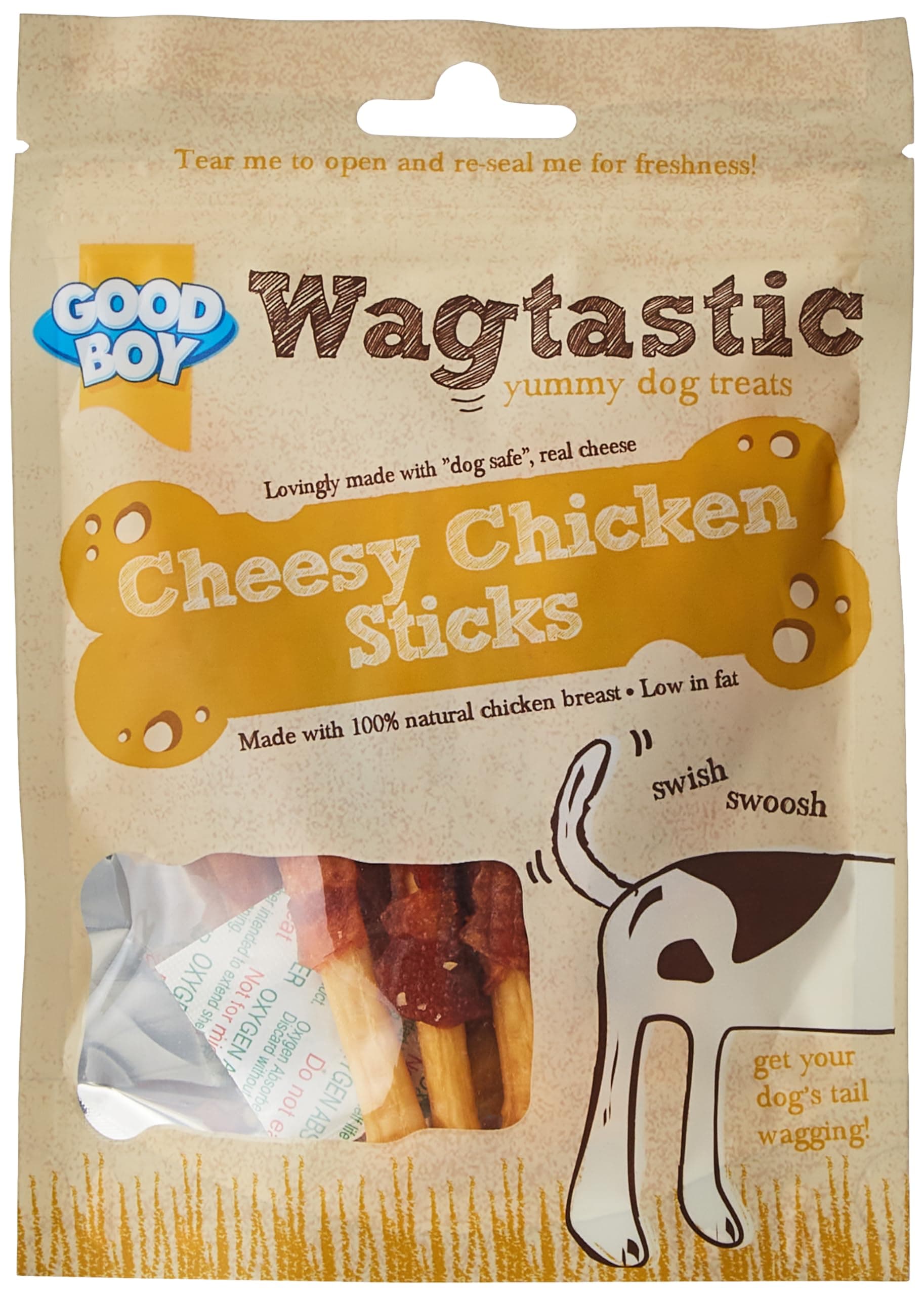 Wagtastic Cheesy/Chicken sticks 70g