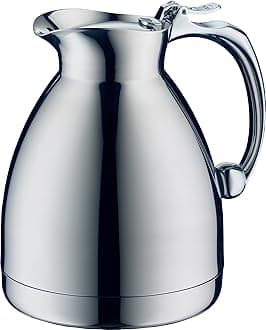 Alfi Hotello Vacuum Insulated Thermos Carafe for Hot and Cold Beverages, 60 L, Stainless Steel
