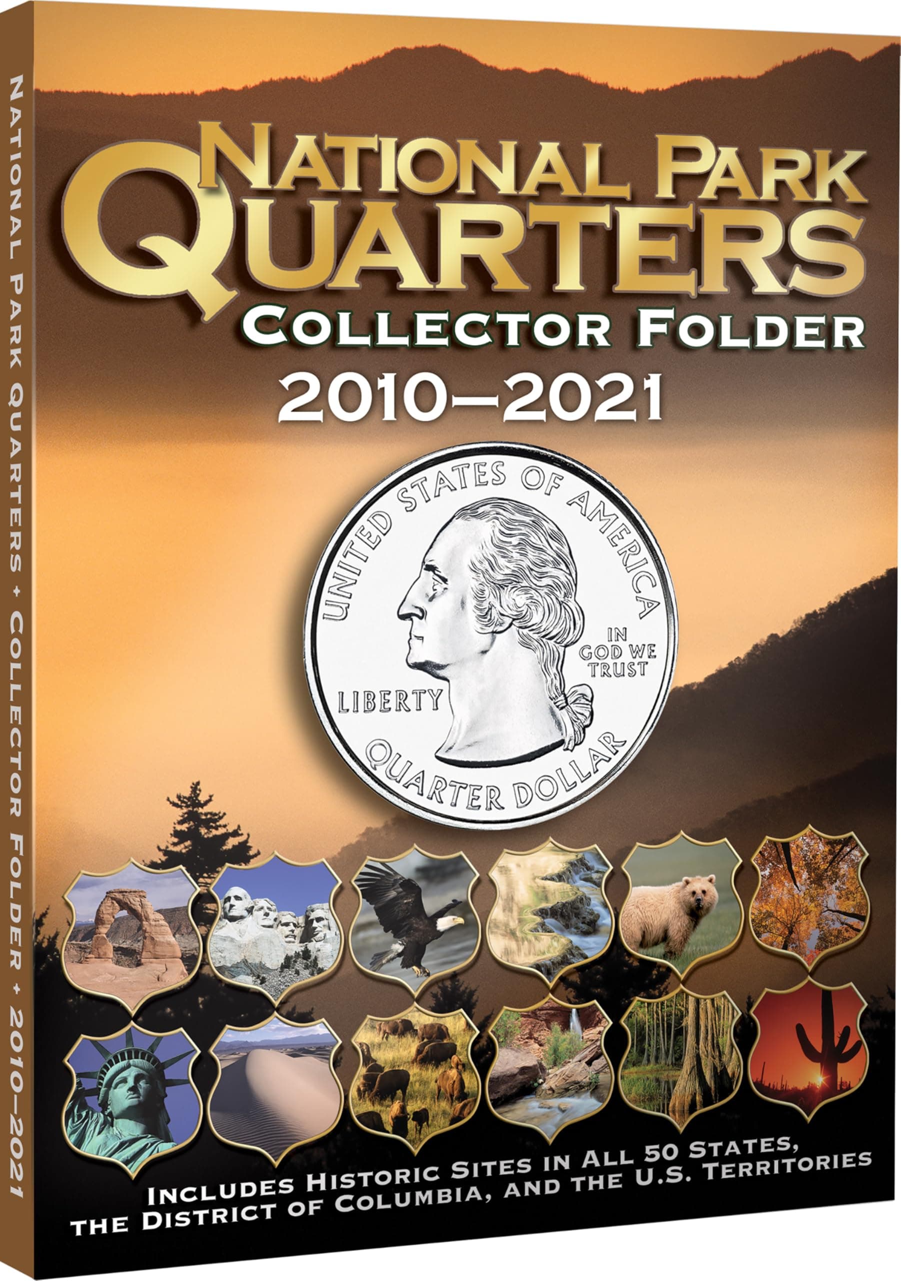 National Park Quarters Collector Folder 2010-2021