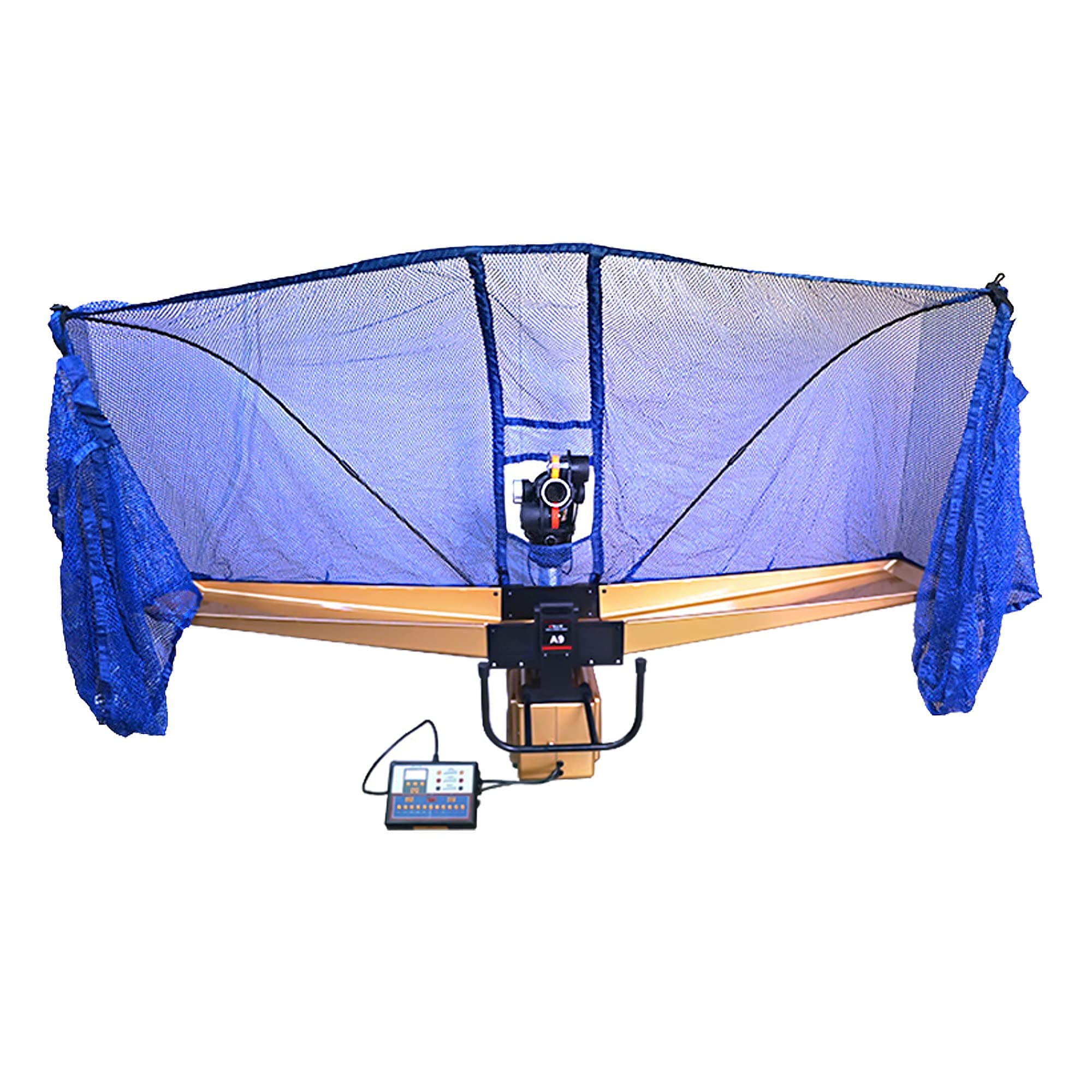 Yu Liao Table Tennis Robot with Net Automatic Ping Pong Robot Machine Pong Ping-Pong Robot Tranning Ping Pong Robots with Ball Collet Catch Net