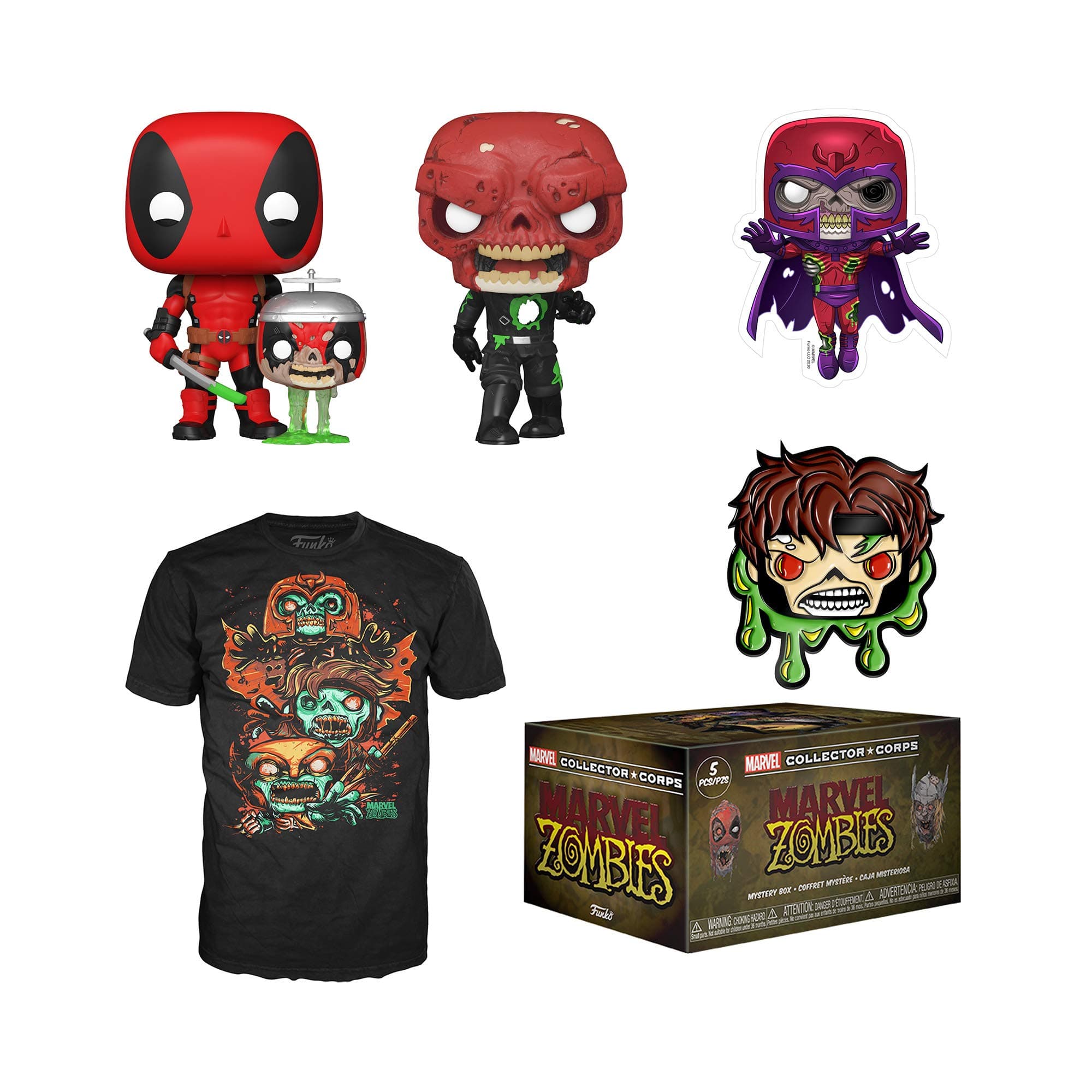 Funko Marvel Collector Corps Subscription Box, Marvel Zombies Theme, September 2020 - 3XL T-Shirt