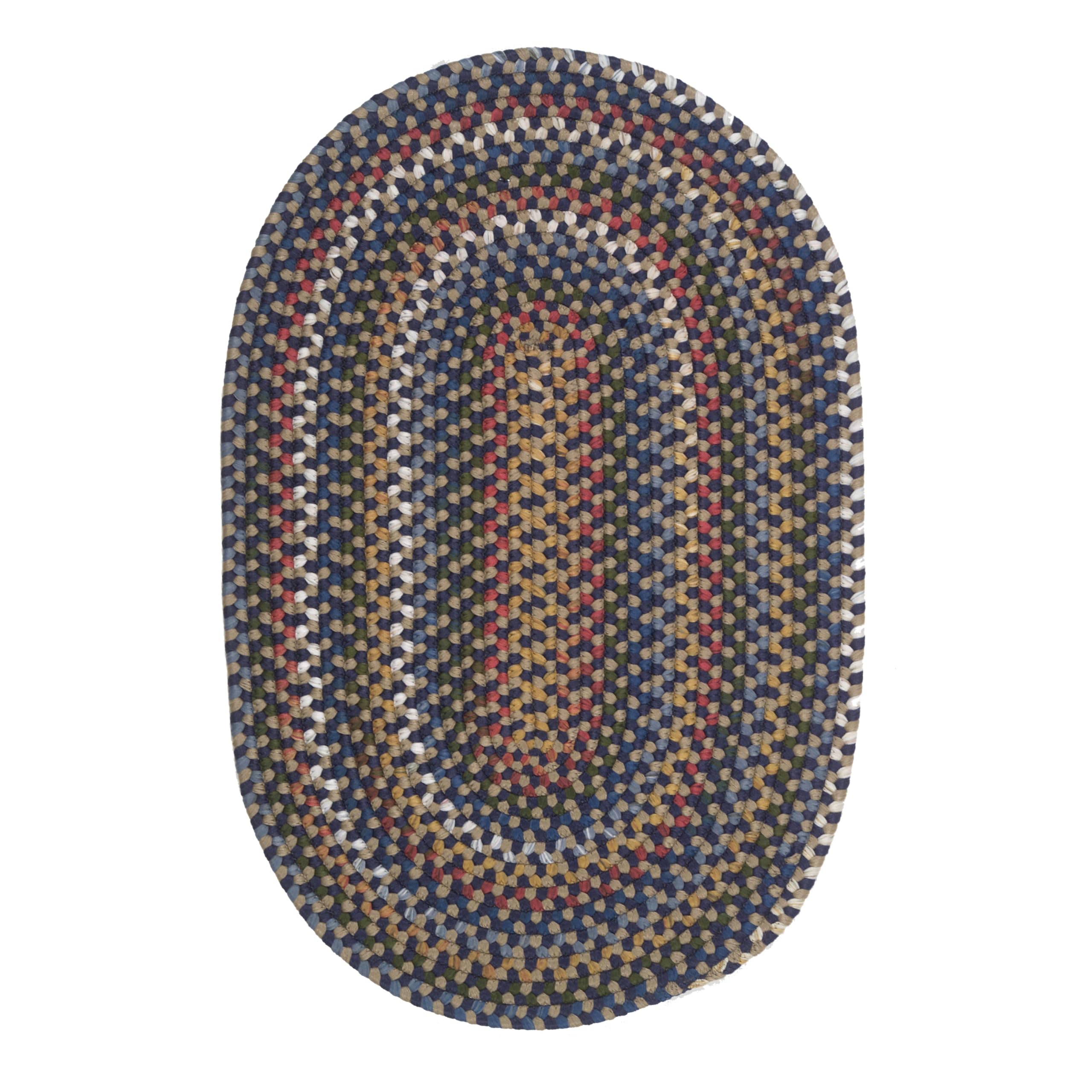 Colonial MillsWayland Oval - Navy 5x8