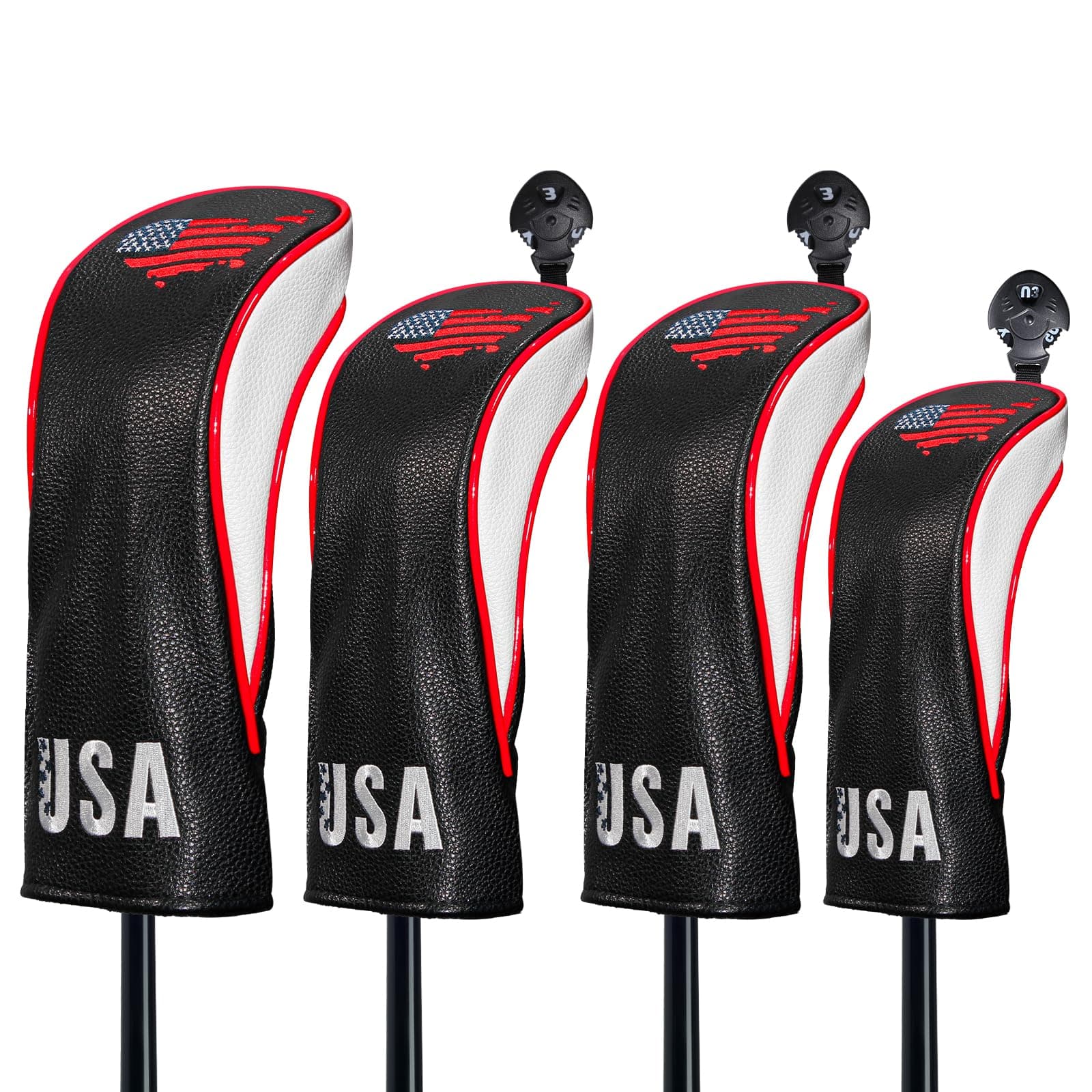 4pcs Golf Club Covers