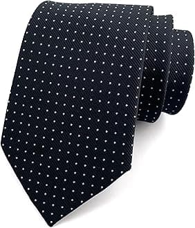 Kihatwin Men's Gingham Check Stripe Ties Pattern Business Formal Designer Neckties 3.15"