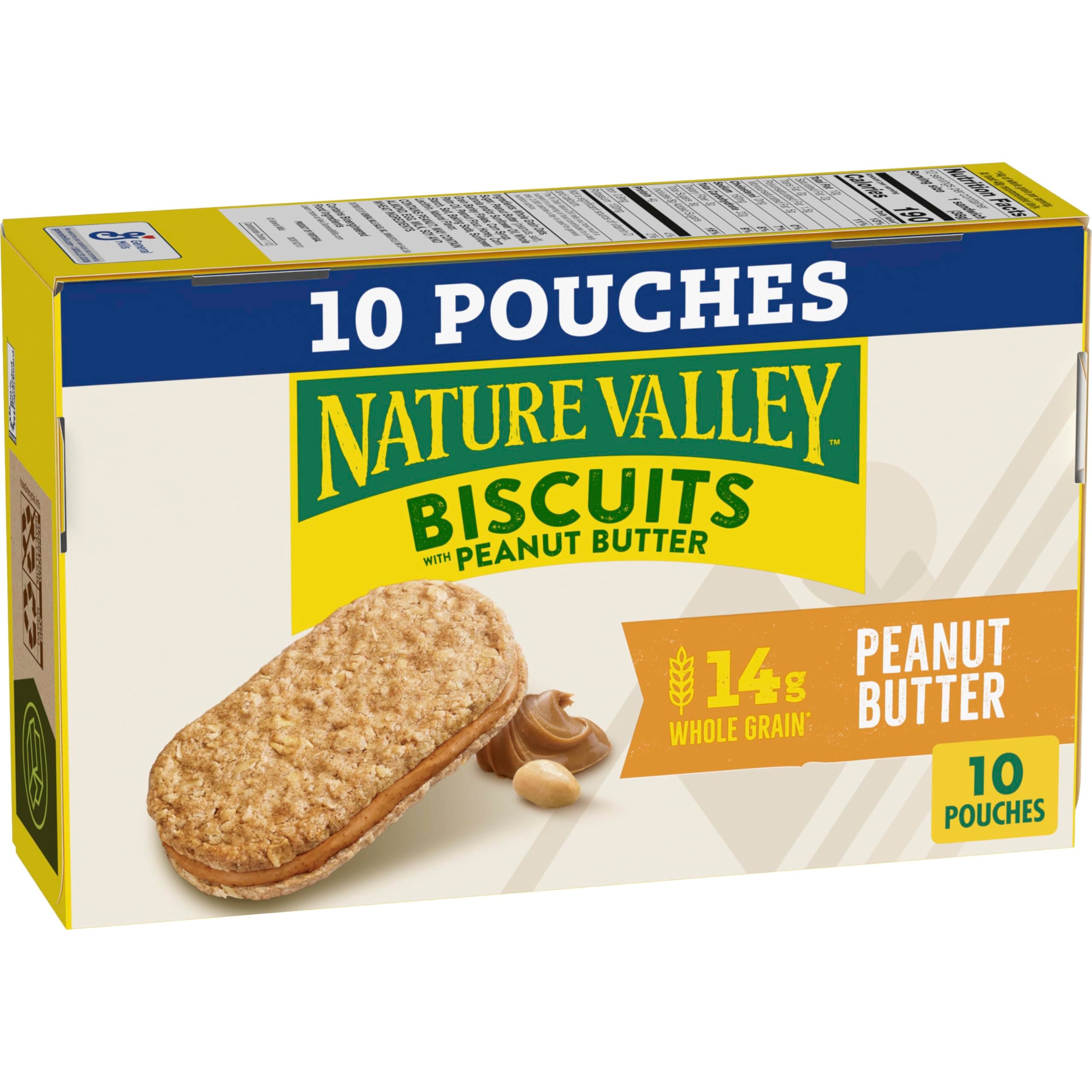 Nature Valley Biscuits With Peanut Butter, 13.5 oz