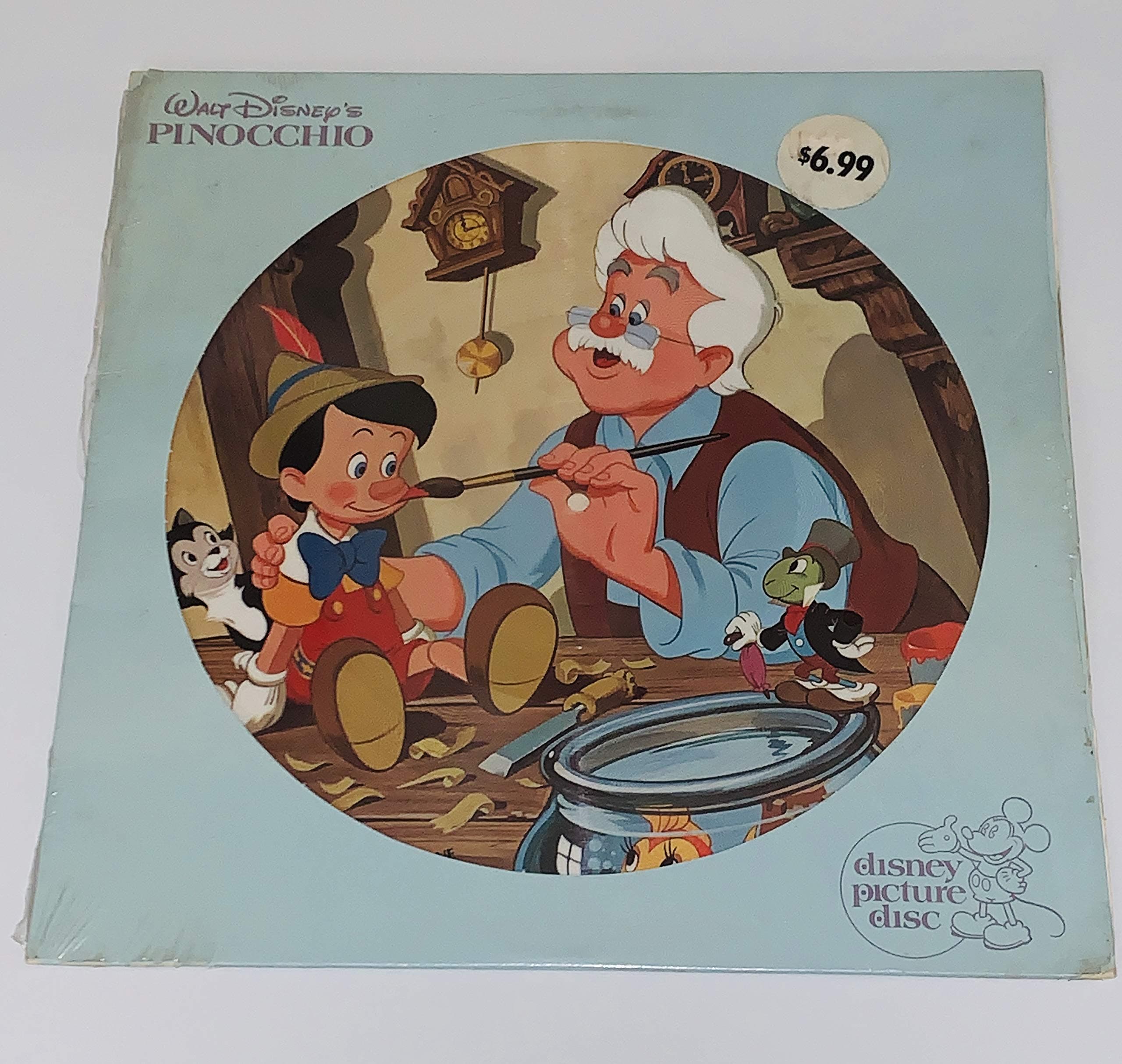 Walt Disney's Pinocchio picture disc