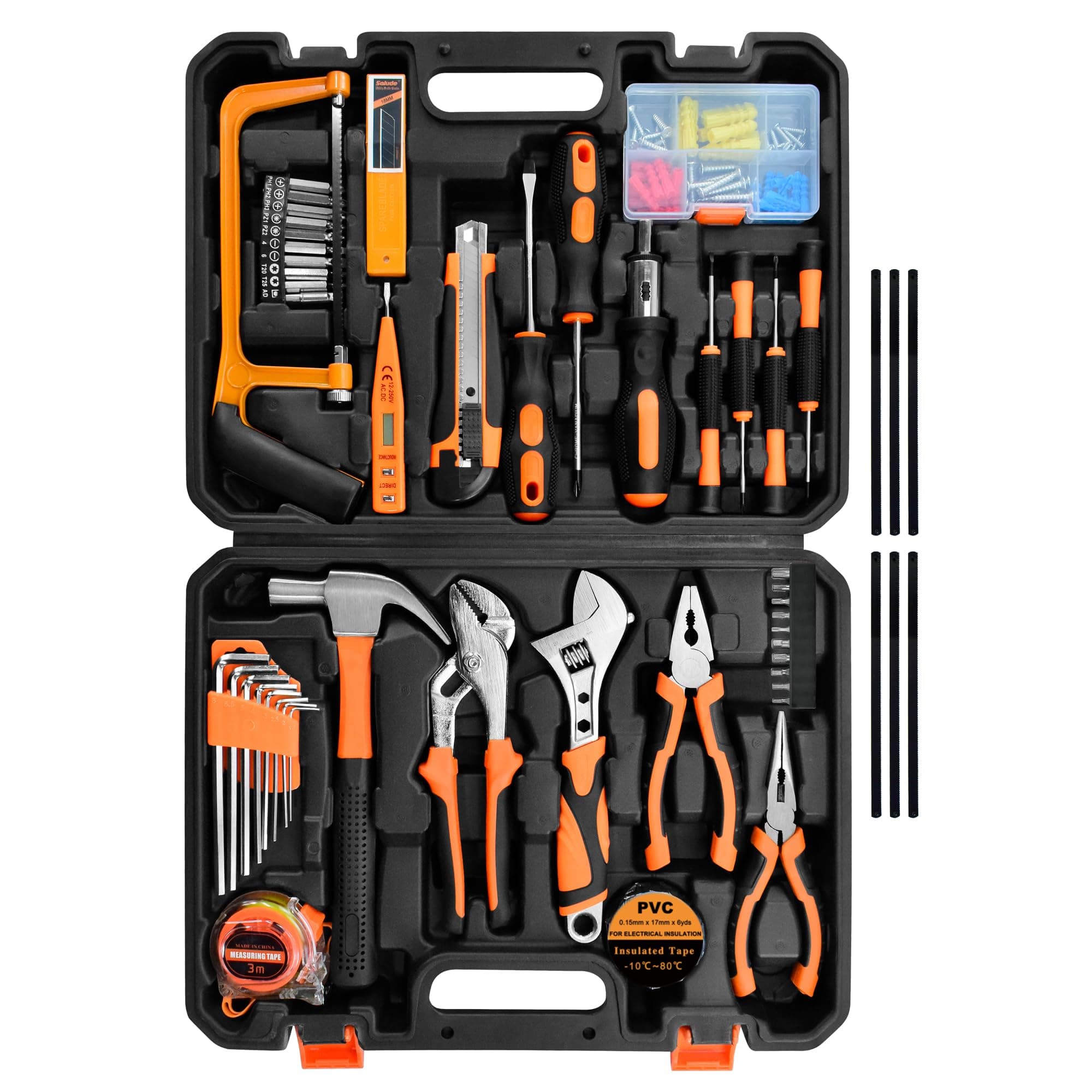 SOLUDE 152Pcs Home Tool Set
