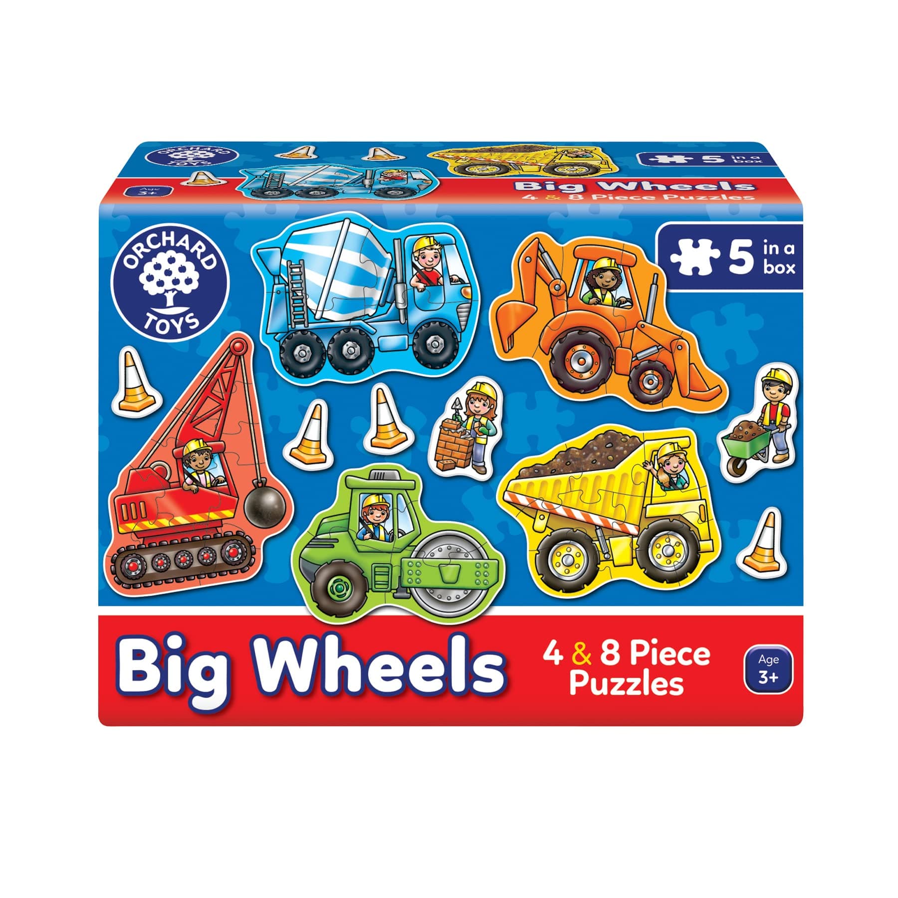 Orchard Toys Big Wheels Puzzles