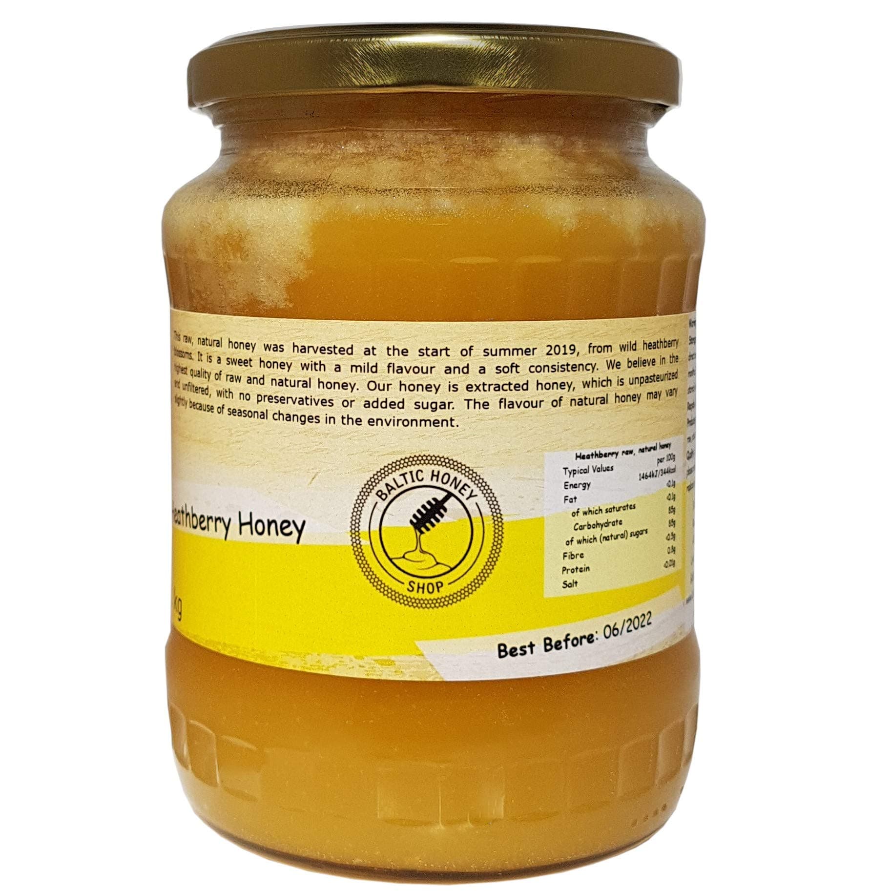 Pure Raw Honey 1 kg (Heathberry)