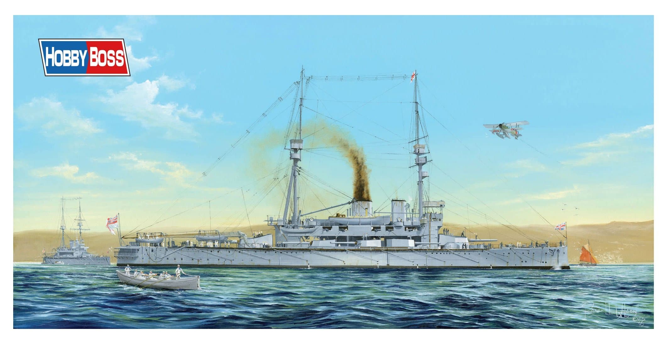 Hobby Boss 86509 Model Kit HMS Agamenon