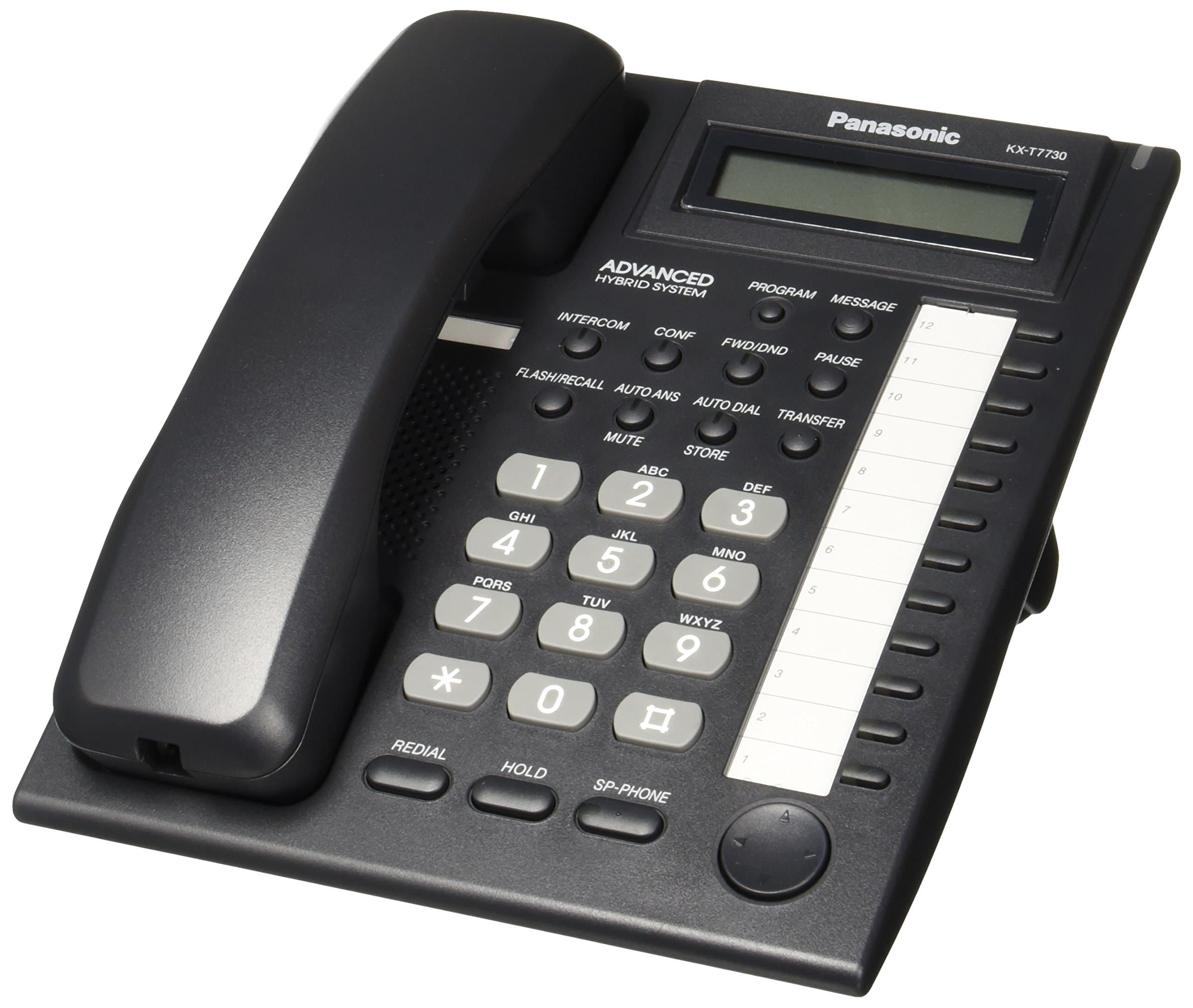 KX-T7730 Telephone Black