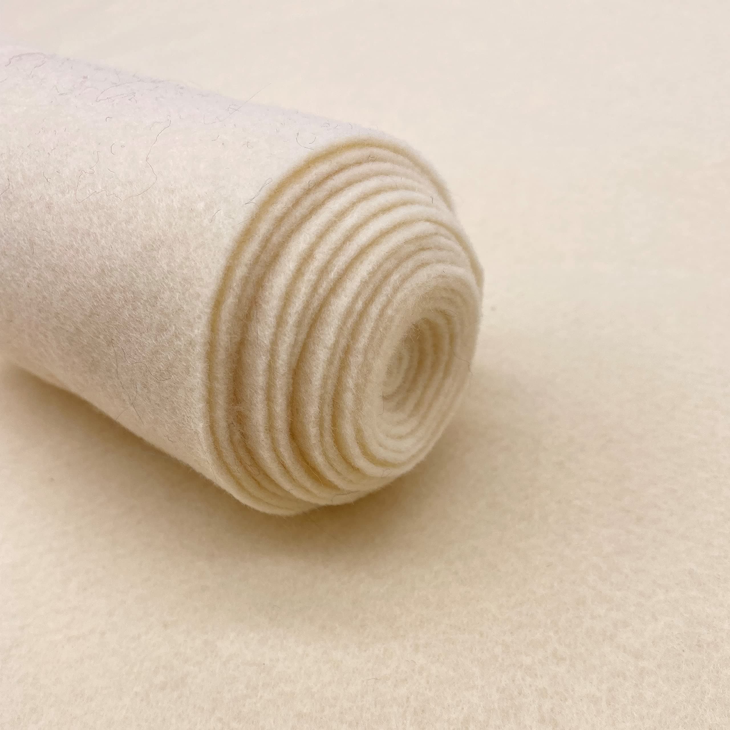 Acrylic Felt Fabric Pre Cuts, 1 Yard, 72 by 36 inches in Length by Ice Fabrics - Sand