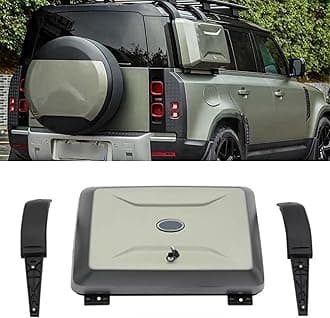 Pangea Green Exterior Mounted Gear Carrier Side Toolbox Storage Box with Lock fits for Land Rover Defender 110 2020-2023 2024 …