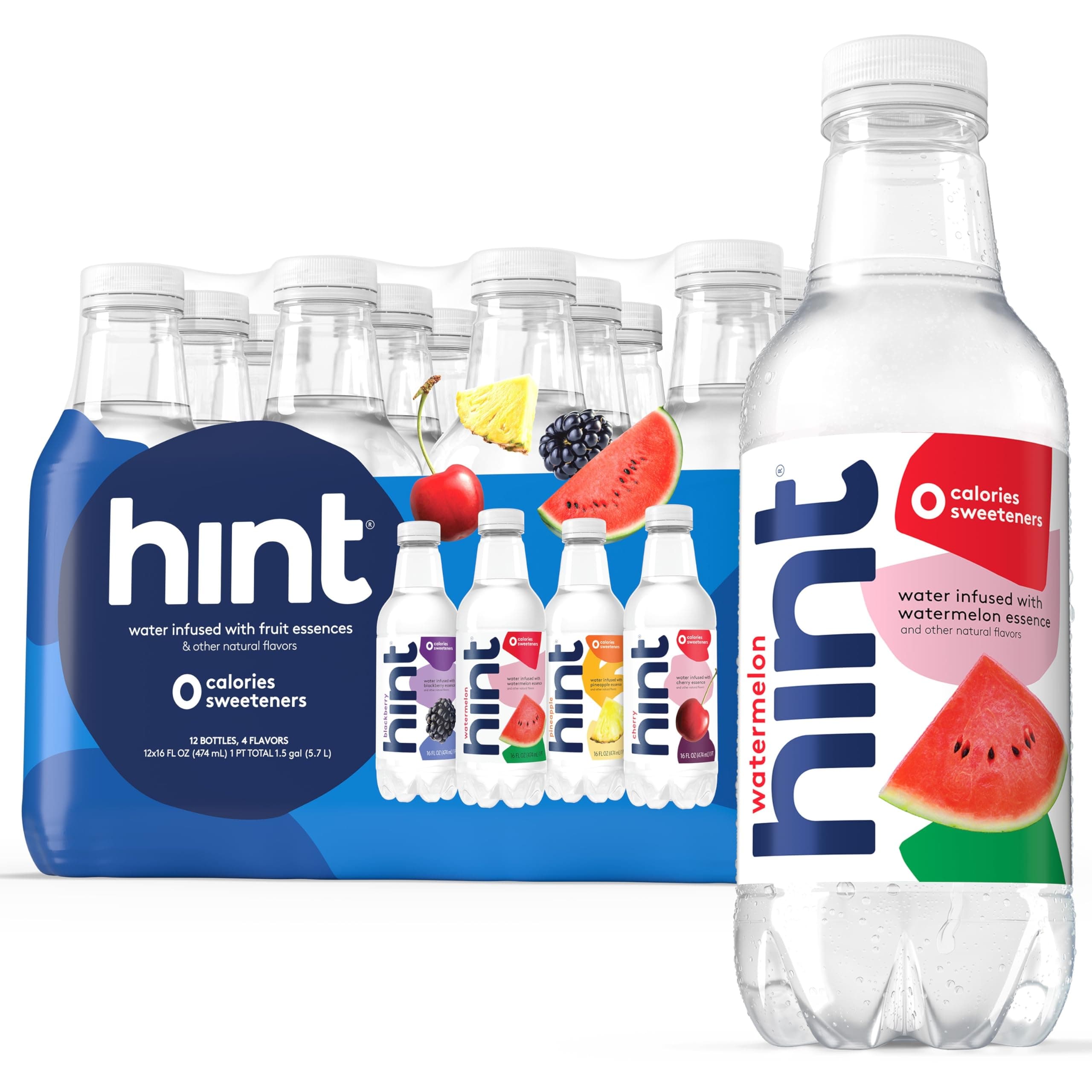 Hint Water Infused With Essence Fruit 192FO