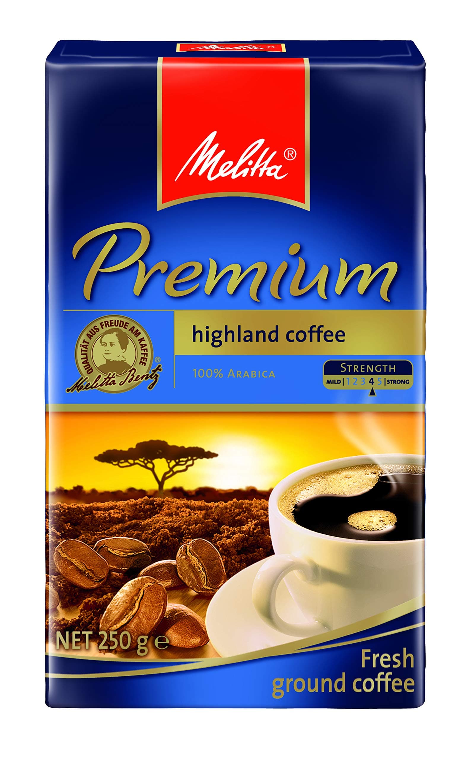 Melitta Ground Coffee Premium Coffee In Packet, 250gm