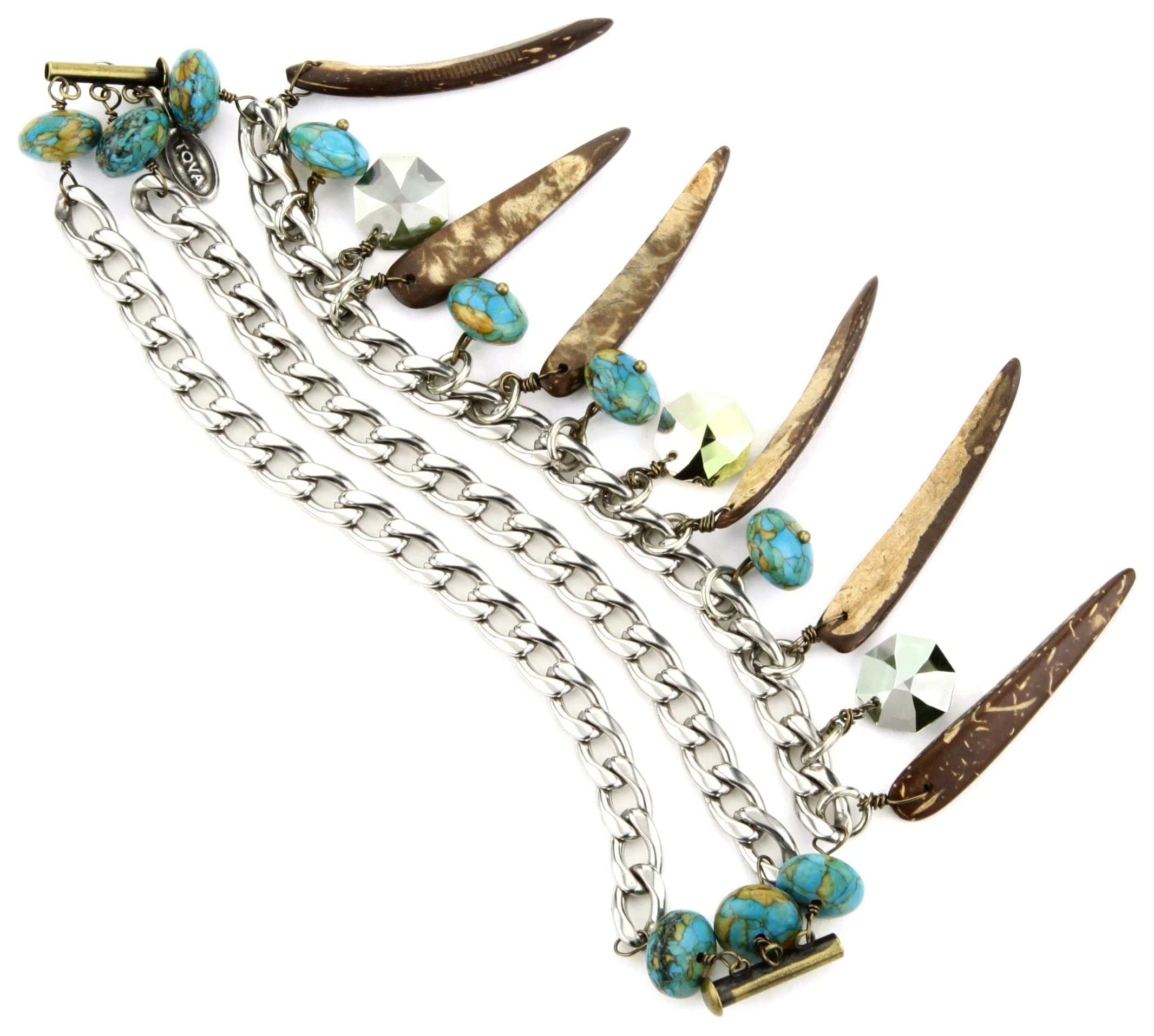 "Fringe and Charms" Bracelet