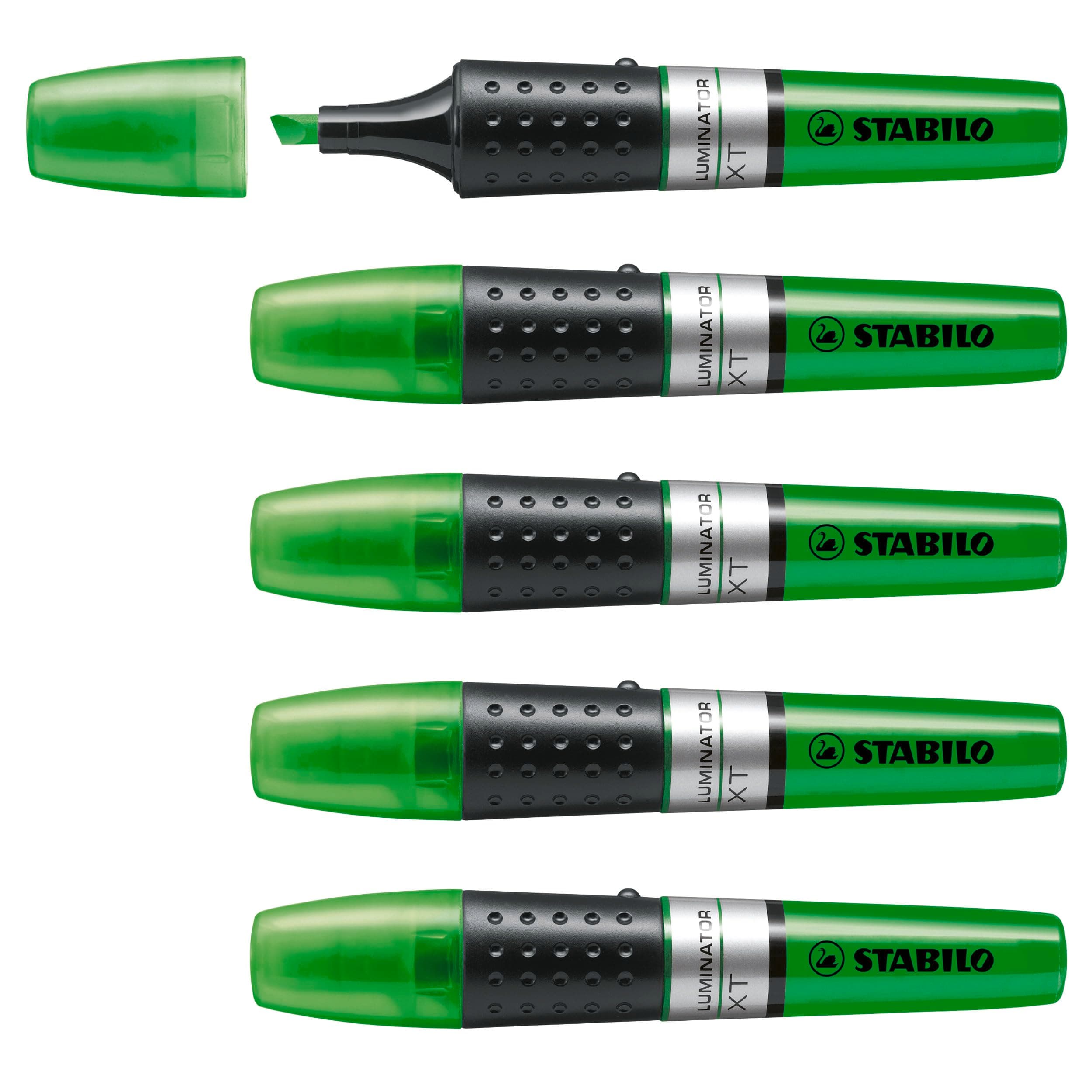 Stabilo Highlighter - LUMINATOR - Pack of 5 - Green
